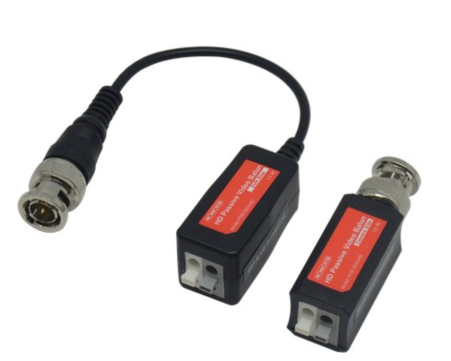 Video Balum puro Video – pasivo, soporta cámaras AHD hasta 8 MP (hasta 200 metros), compatible con CVI, TVI y CVBS (hasta 150 metros)