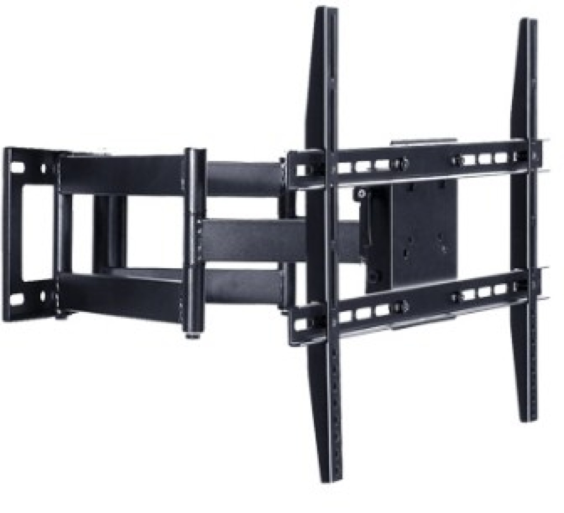 Soporte de pared BROBOTIX – 40 kg, Negro, Pantallas, Universal