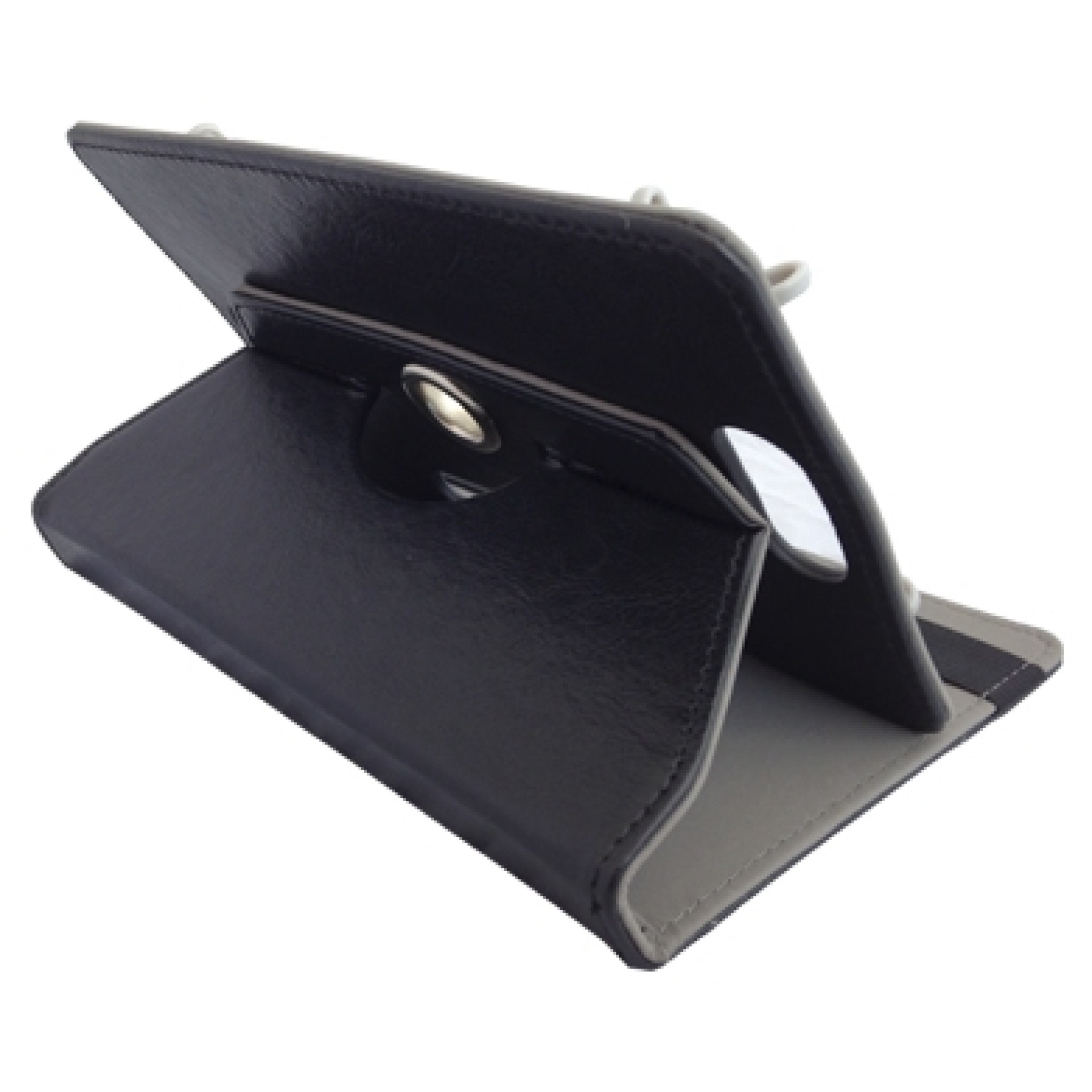 Protector para tableta BROBOTIX 070436 – 7 pulgadas, Folio, Negro, Cuero, Universal