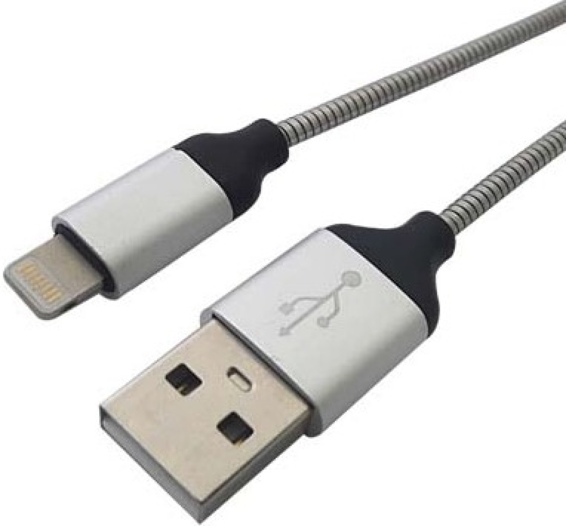 Cable Lightning BROBOTIX 161219 – Gris, Apple, Cable Lightning