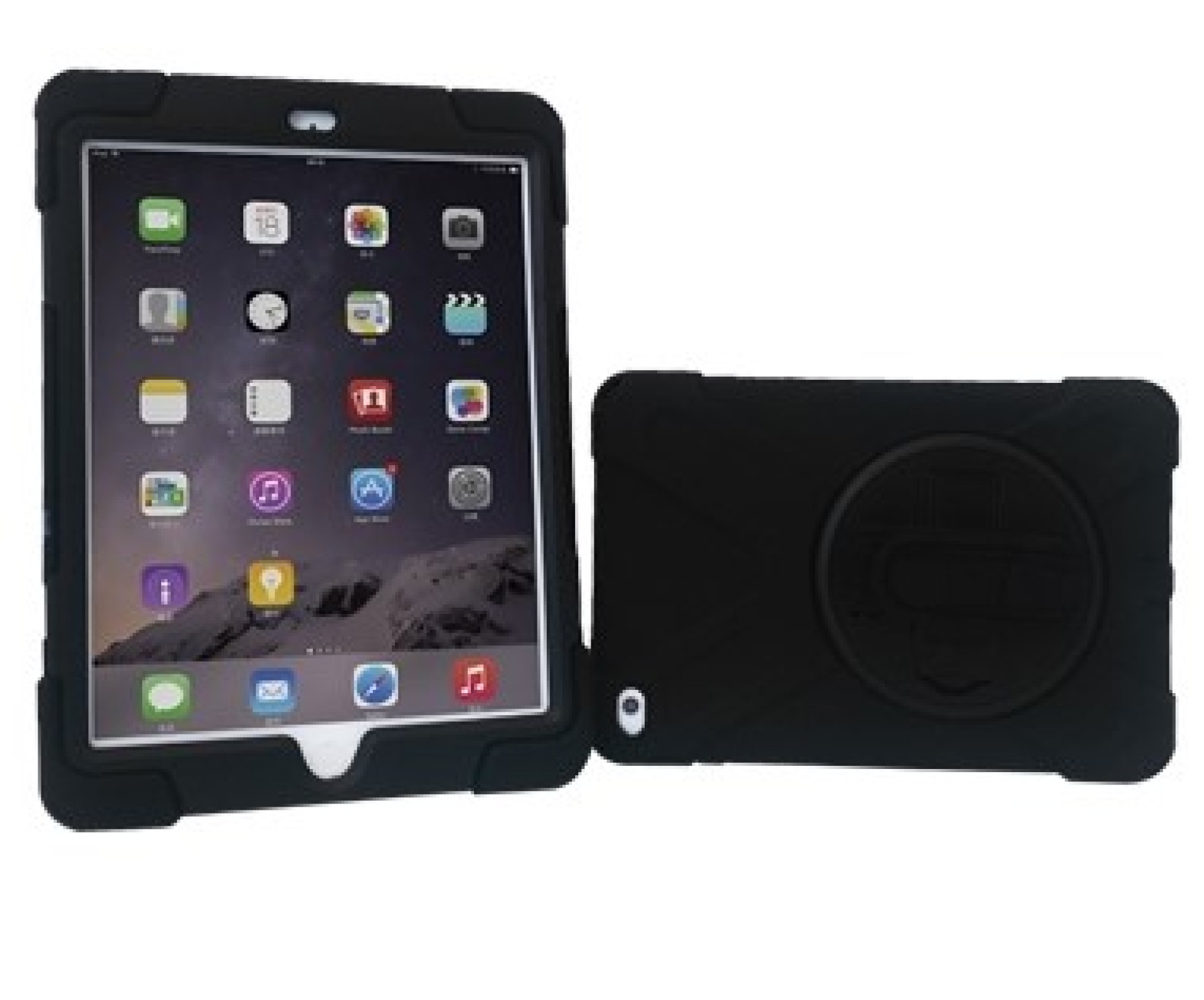 FUNDA PROTECTOR C/CORREA – USO RUDO, GIRO 360º, P/IPAD MINI 4 Y 5TA GENERACION, 7.9, C/MICA, BROBOTIX 031414