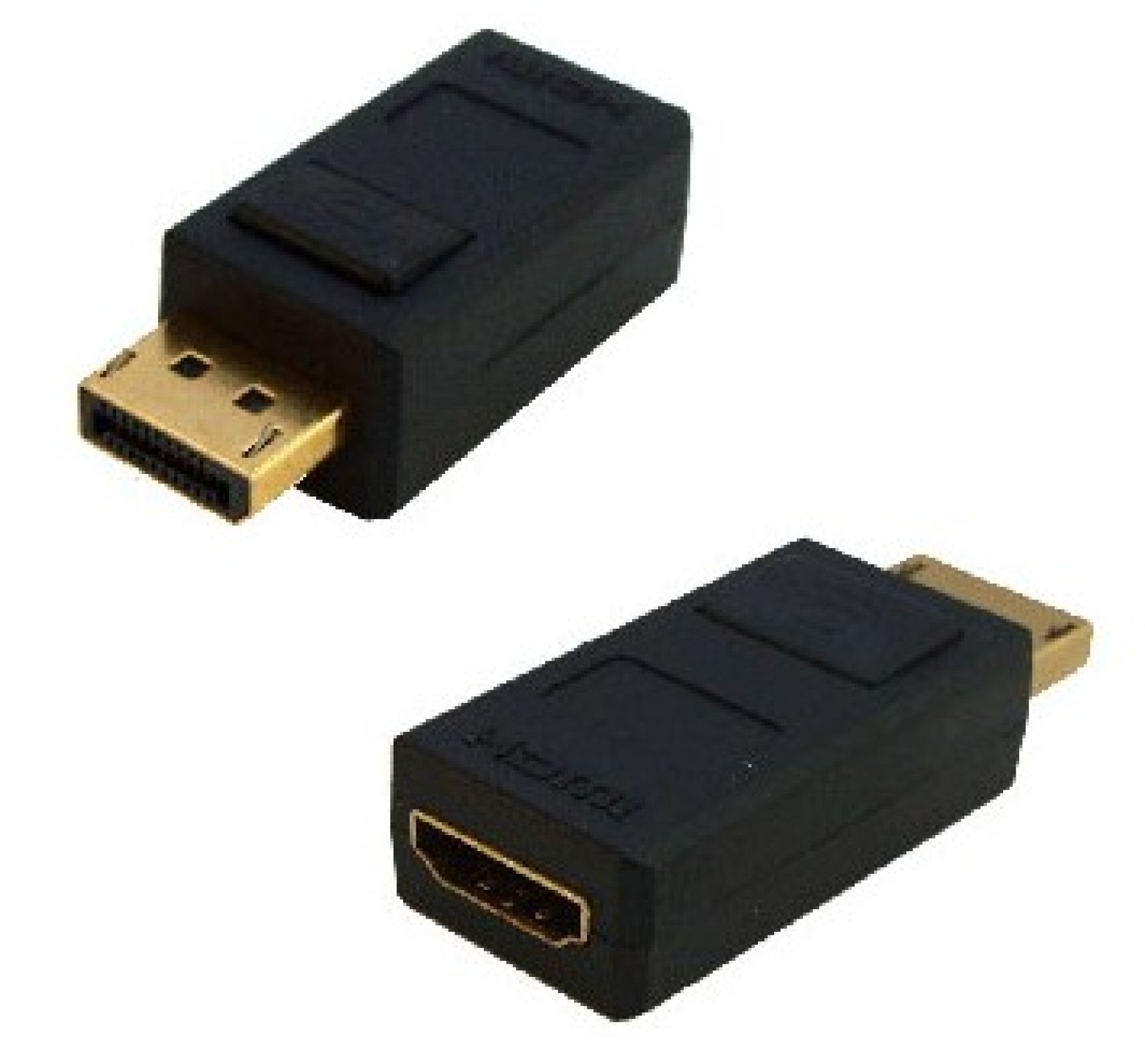 Adaptador Dislplayport a HDMI BROBOTIX 048260 – Negro, DisplayPort, HDMI