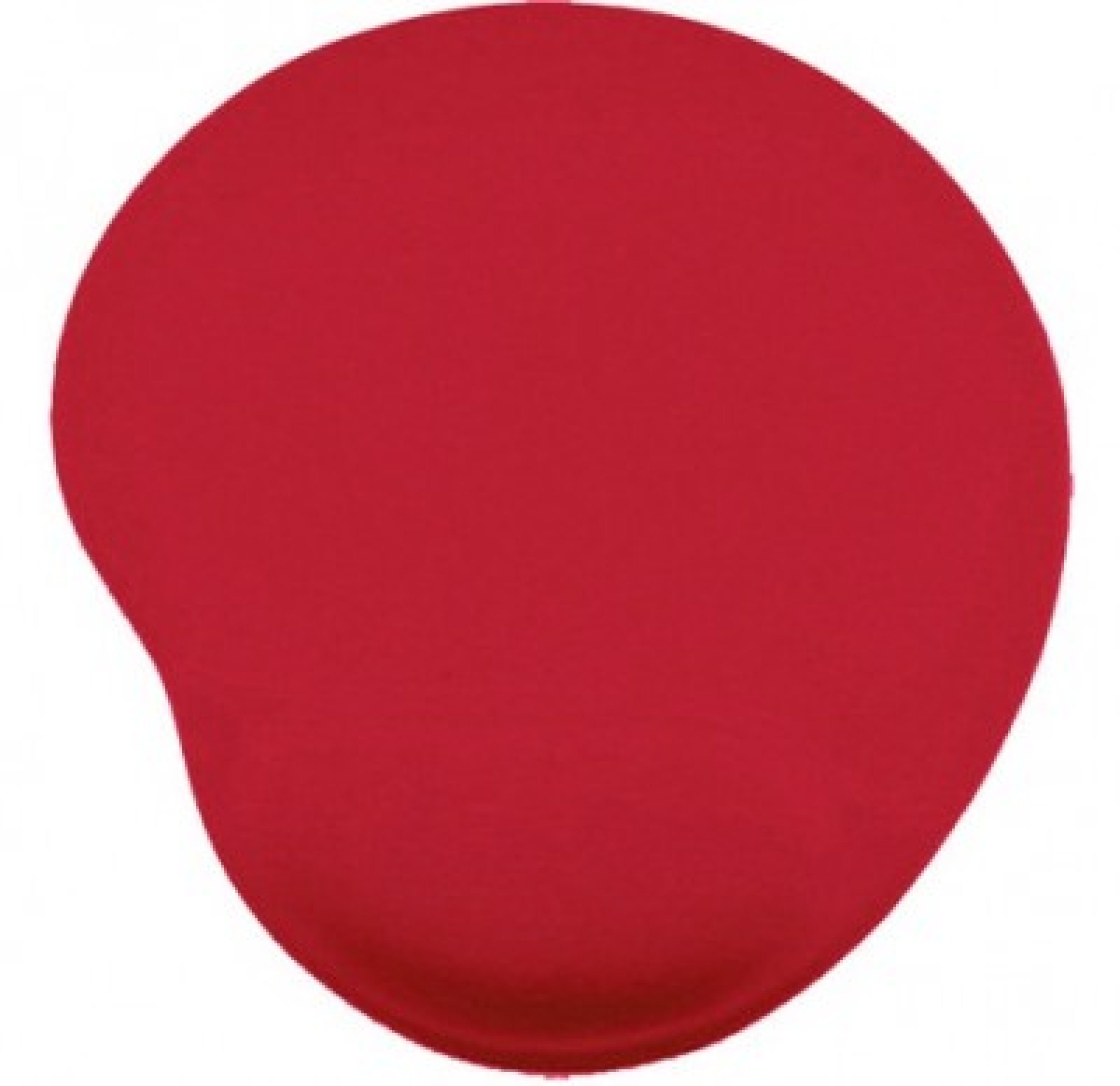 Mouse Pad – C/ Almohadilla Tipo Gel, ROJO, Antiderrapante, Monótono, 24.5*21.5*0.2 Cms, BROBOTIX  500074R