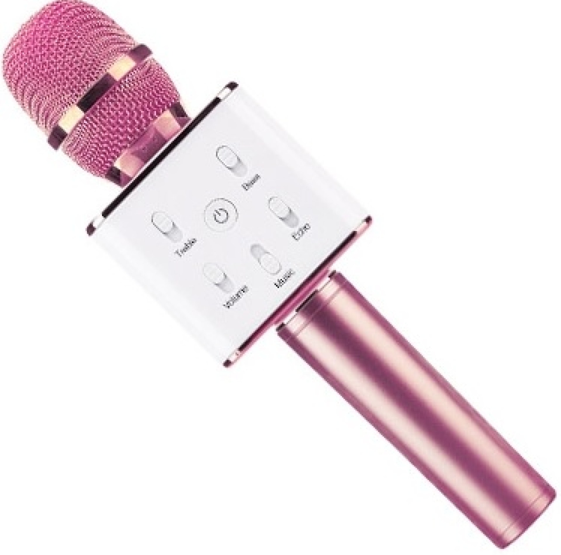 Micrófono BROBOTIX 832464 – Inalámbrico, Rosa