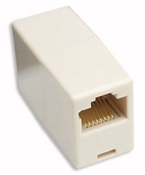 Cople RJ45 BROBOTIX 000153 – RJ-45, Color blanco
