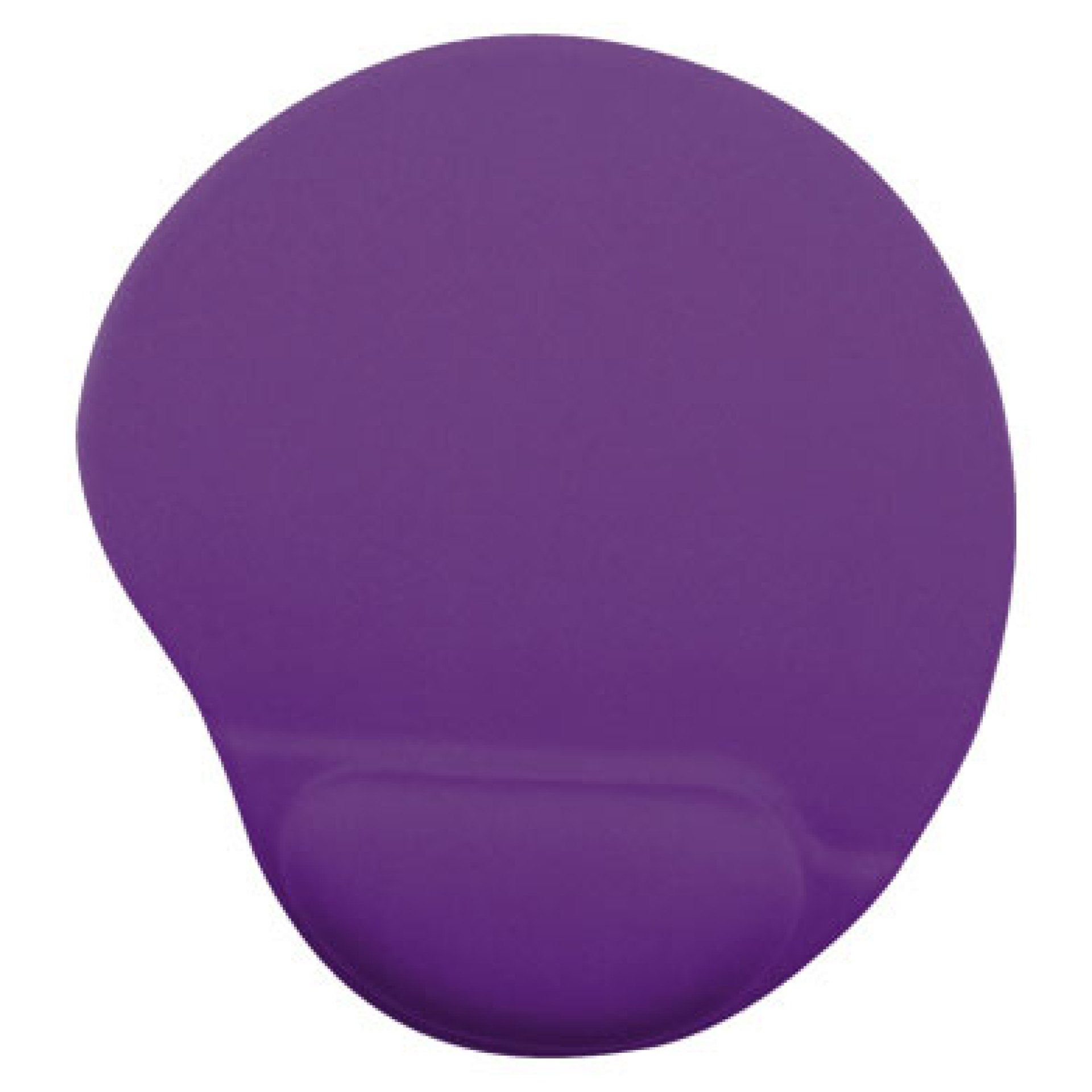 Mouse Pad – C/ Almohadilla Tipo Gel, MORADO, Antiderrapante, Monótono, 24.5*21.5*0.2 Cms, BROBOTIX  500074M