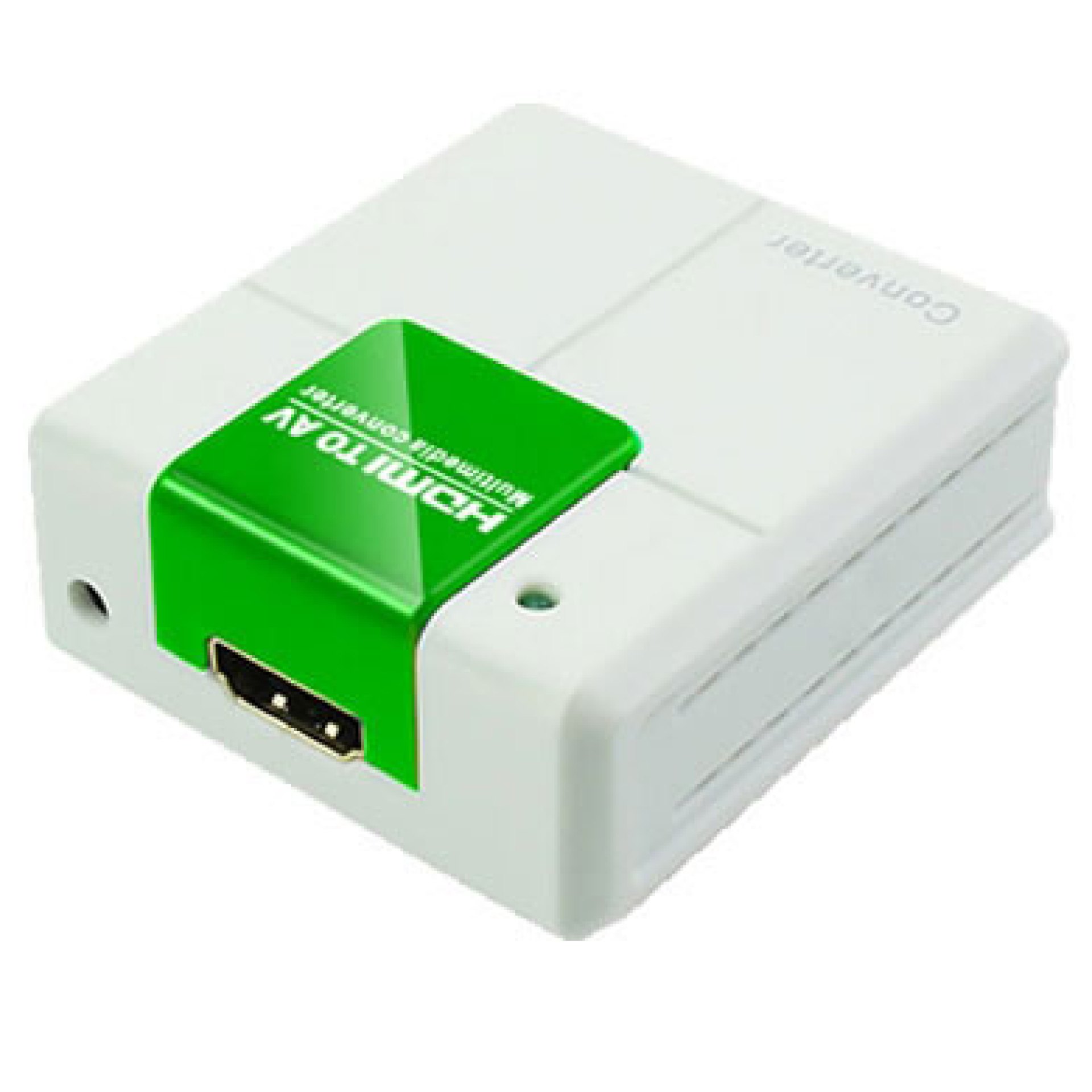 CONVERTIDOR BROBOTIX  HDMI A AV (RCA) – HDMI, RCA, Hembra/hembra, Blanco