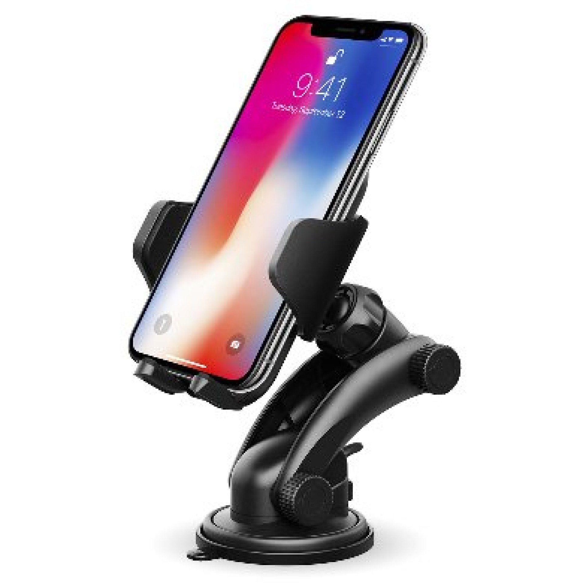 Soporte de Celular para Auto – de Succión, Ajustable (786186), Brobotix