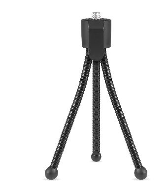 TRIPIÉ FLEXIBLE PARA CÁMARA – PORTÁTIL (651657)