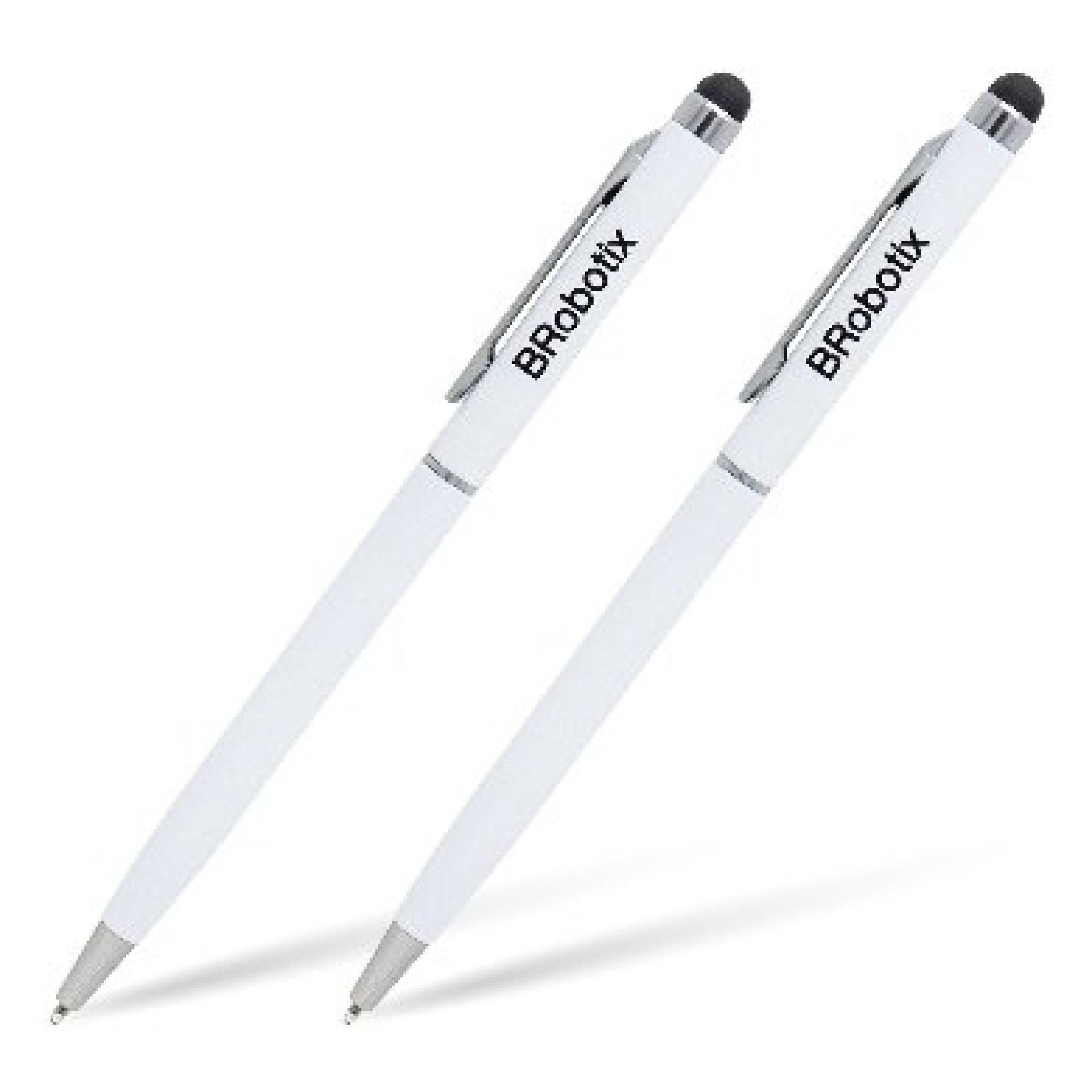 Pluma Stylus Tablet Duopk BROBOTIX 6000397 – Blanco