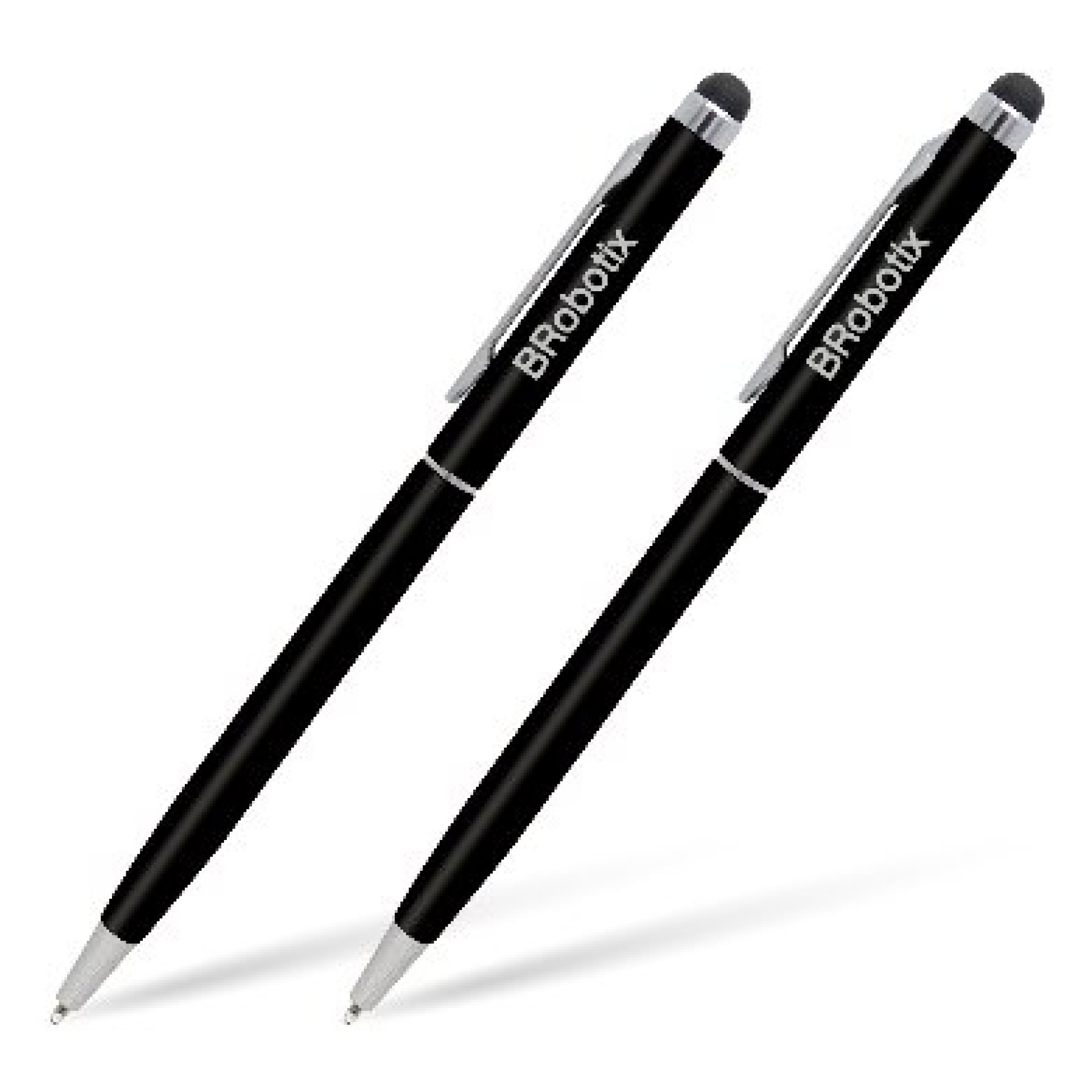 Pluma Stylus Tablet Duopk N  BROBOTIX 6000403 – Negro
