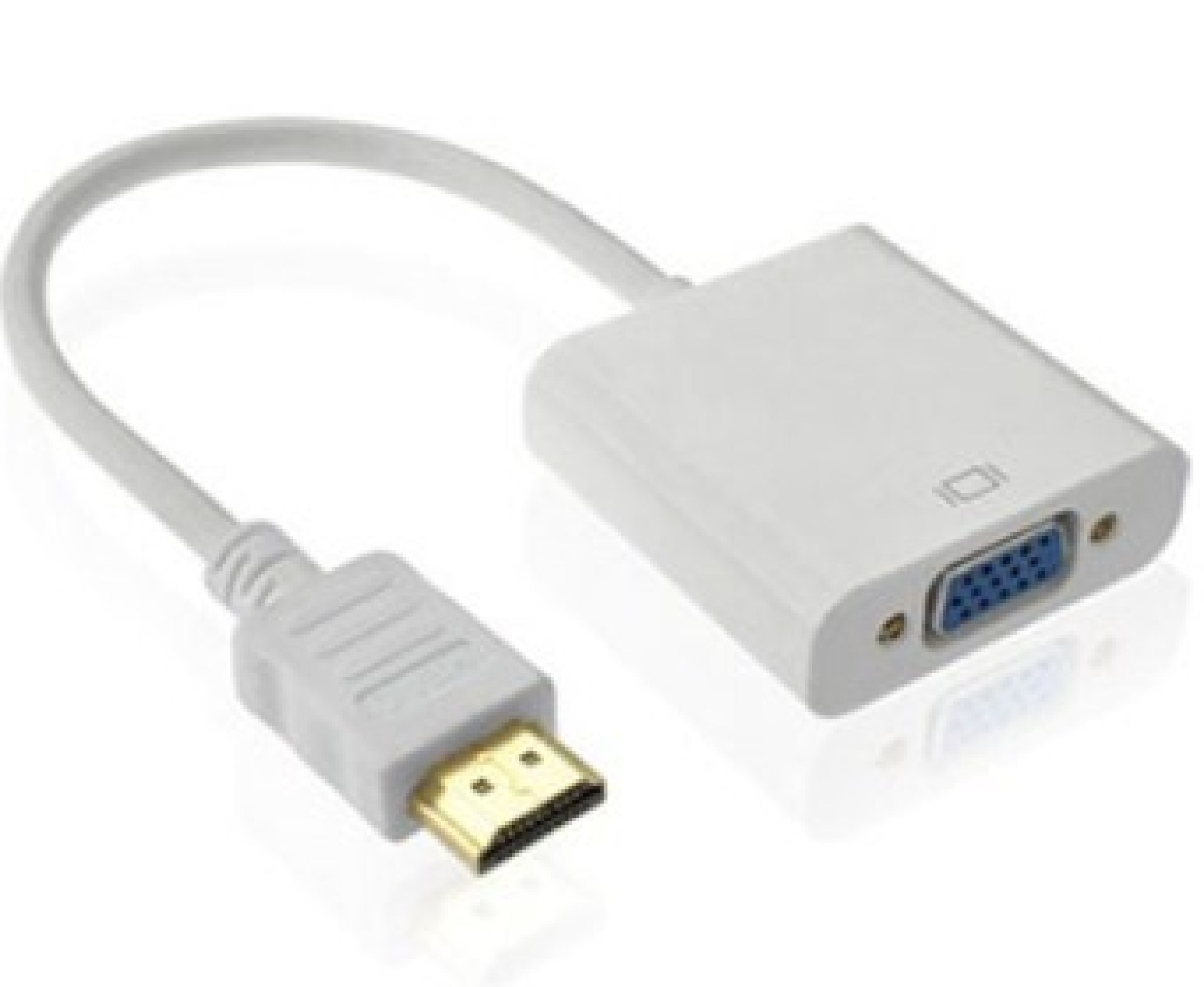 Convertidor HDMI a VGA – Blanco, BROBOTIX 110910