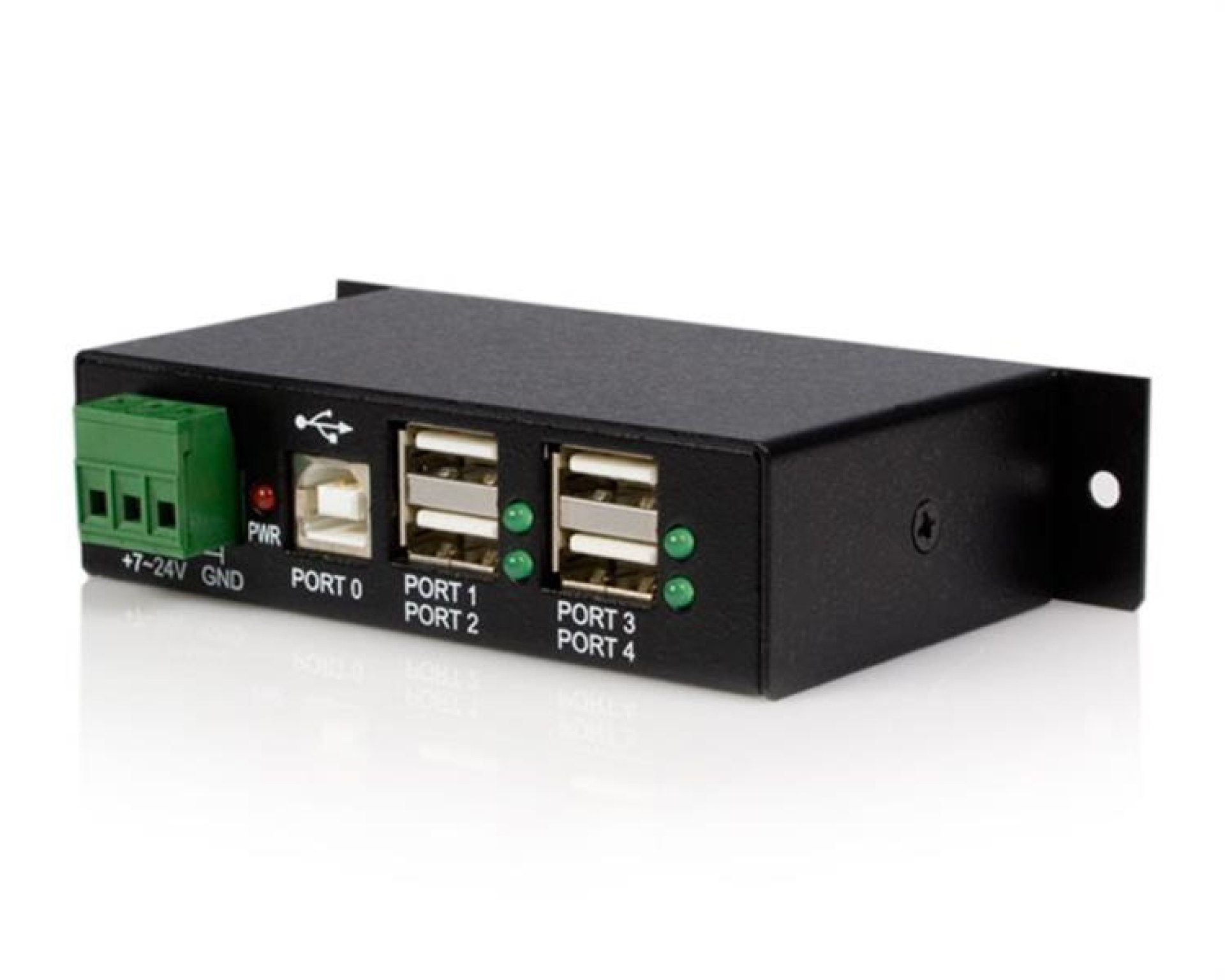 Adaptador HUB StarTech.com – 480 Mbit/s, Negro