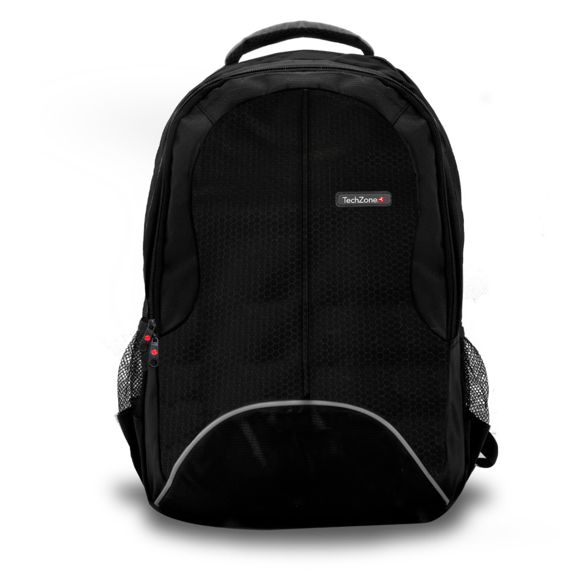 Backpack Eco Sport TechZone – de 15.6 pulgadas, múltiples compartimientos, costuras y asas reforzadas, garantía limitada de por vida.