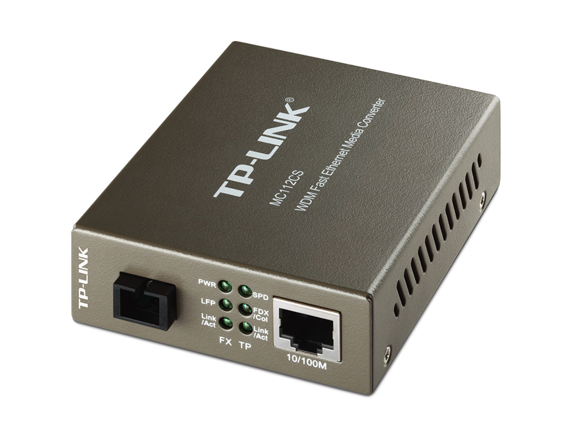 CONVERTIDOR MULTIMEDIA WDM DE 10/100MBPS TP-LINK  MC111CS DE RECEPCIÓN Y TRANSMISIÓN DE DATOS EN UNA FIBRA –