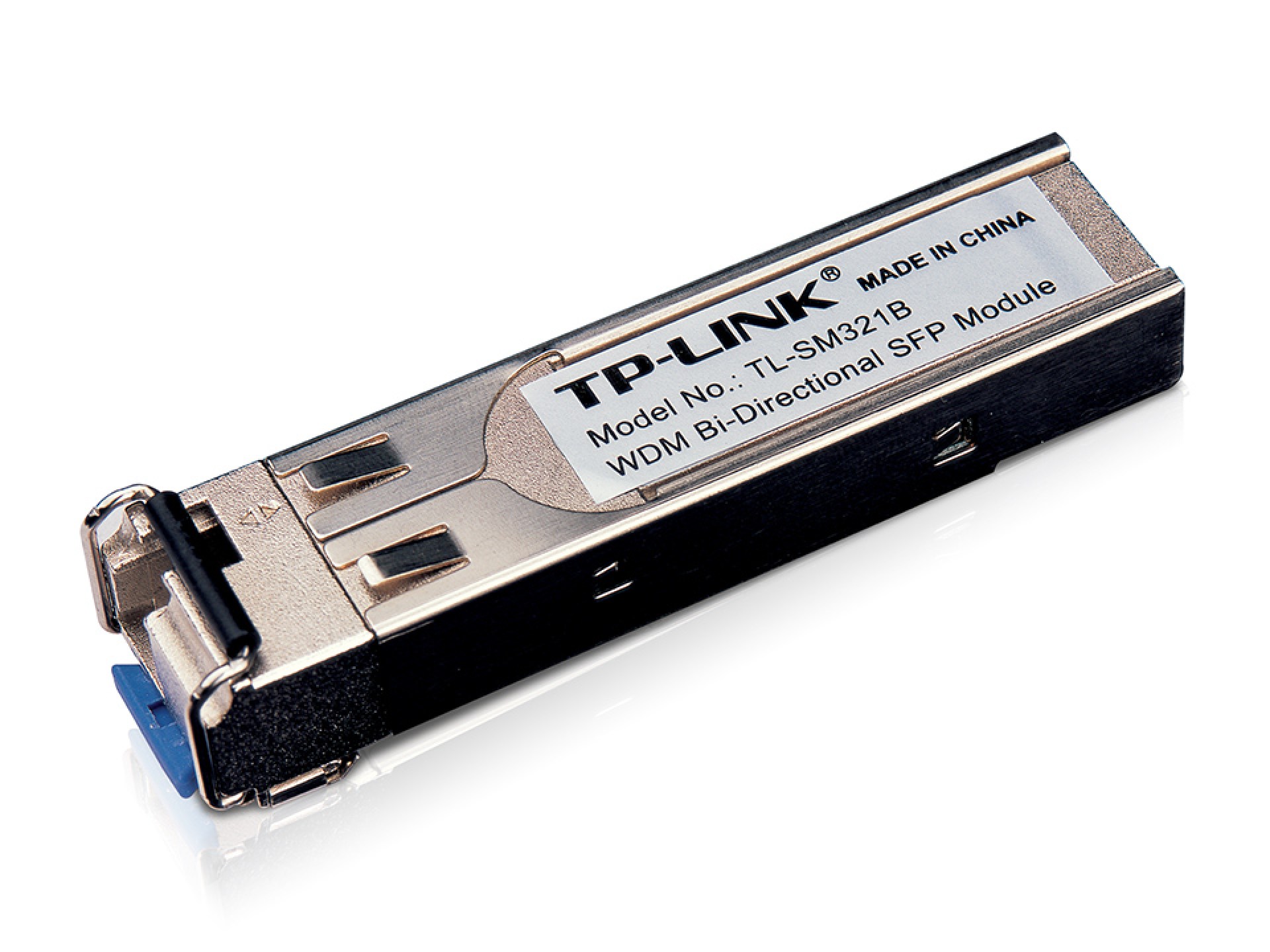 Módulo SFP TP-LINK – 1000Base-BX, Gris, WDM bidireccional, SM321B  ( TL-SM321B )