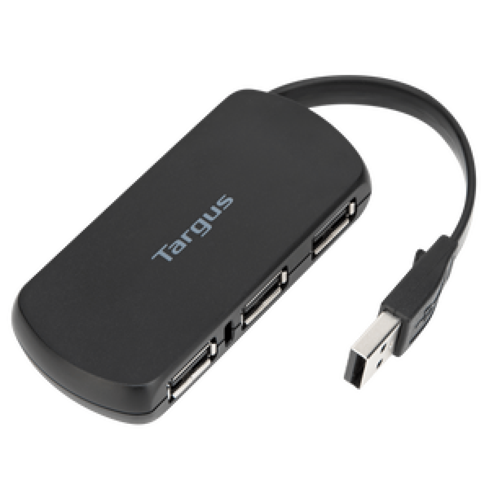 Hub USB TARGUS – USB 2.0, Negro, 4 puertos