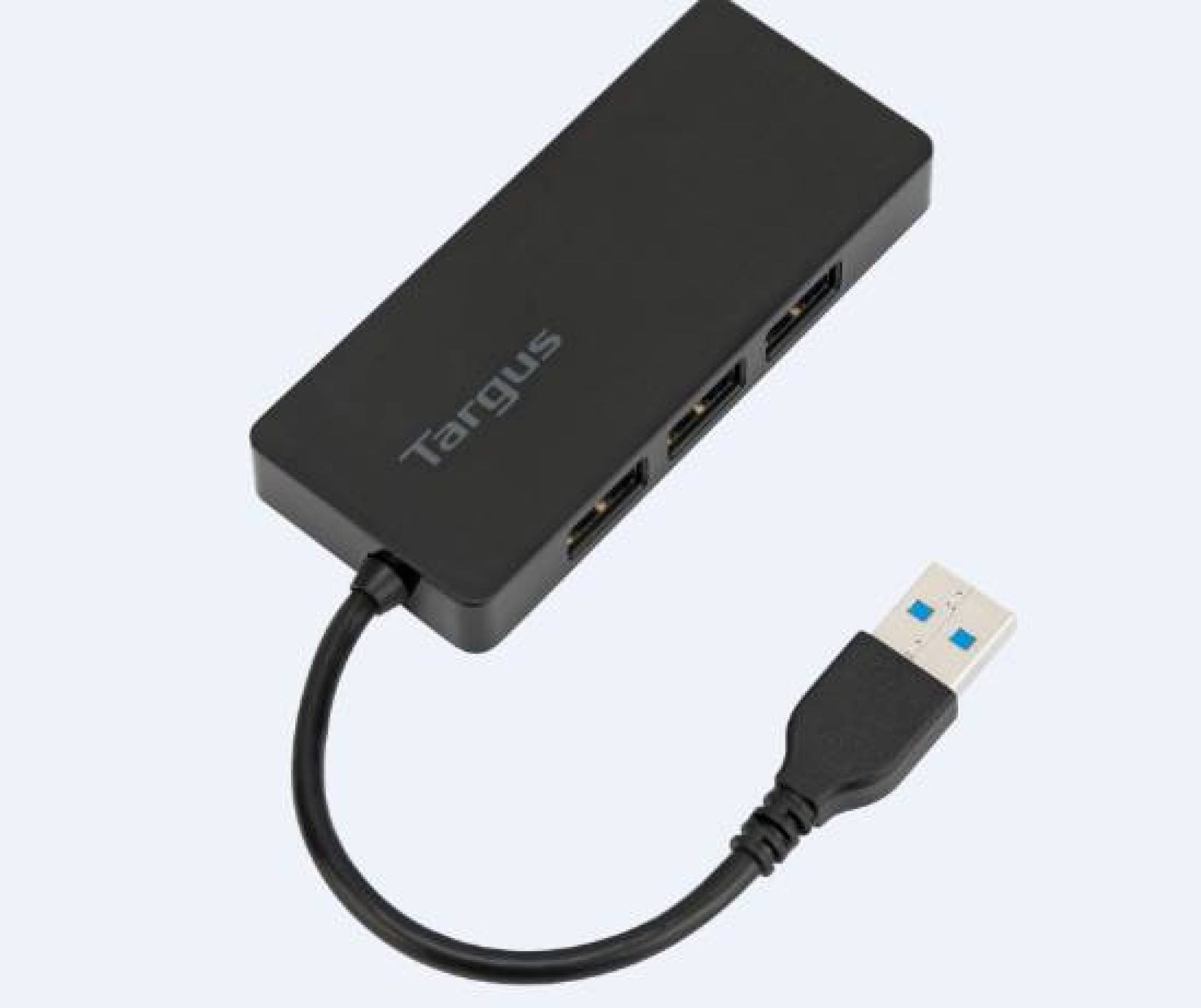 HUB Básico TARGUS ACH124US – USB 3.0, Negro, 4 puertos