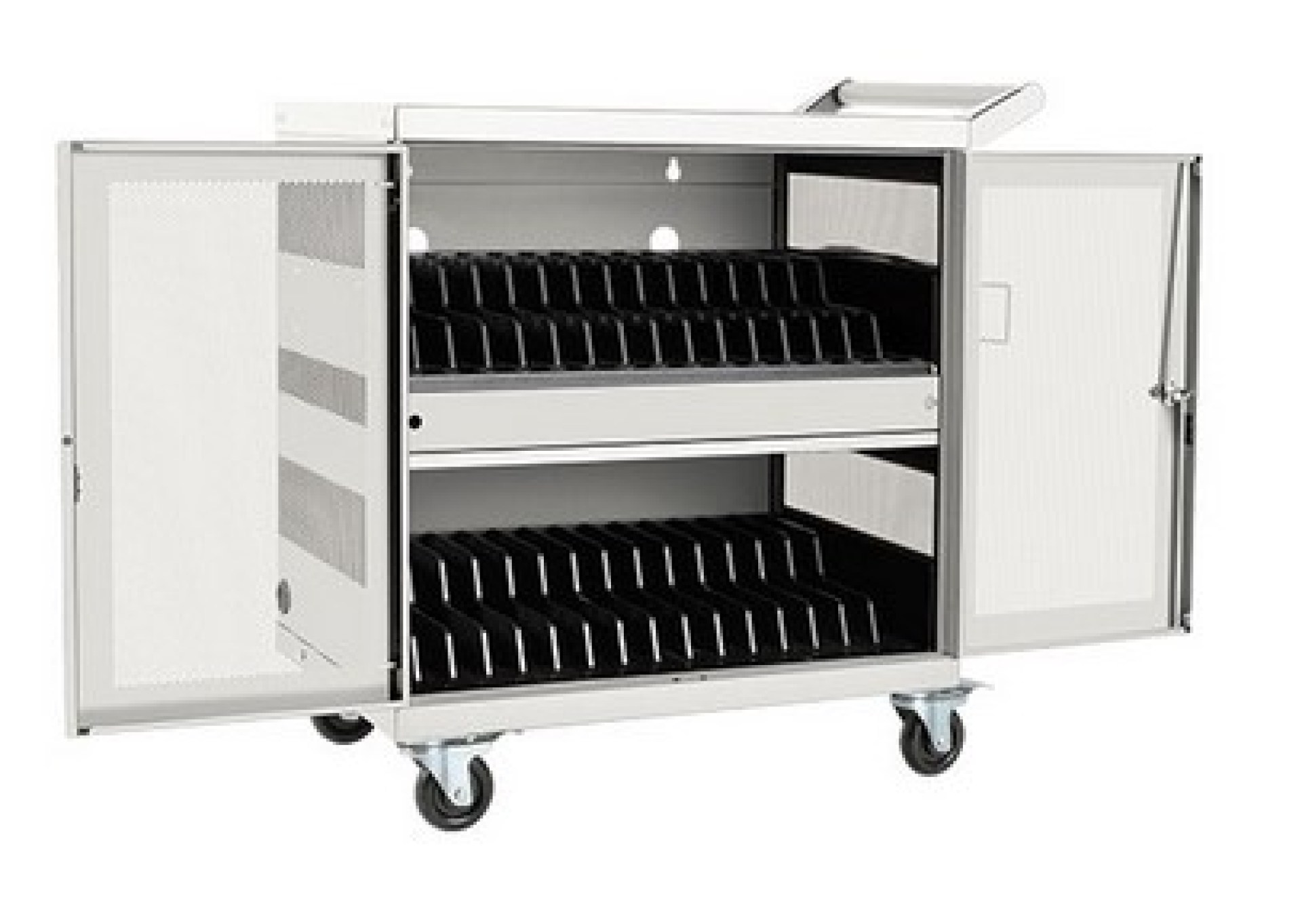 Carro Estación de Carga TRIPP-LITE CSC32USBW – Color blanco