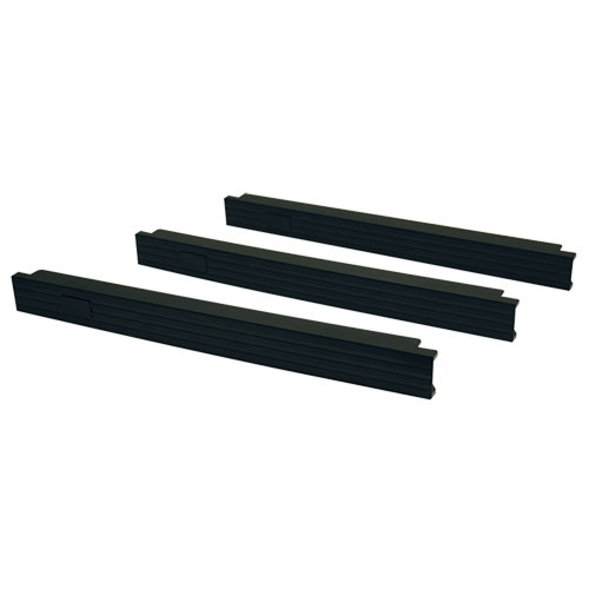 Juego de Panel Obturador TRIPP-LITE SR1UPANEL200 – Negro