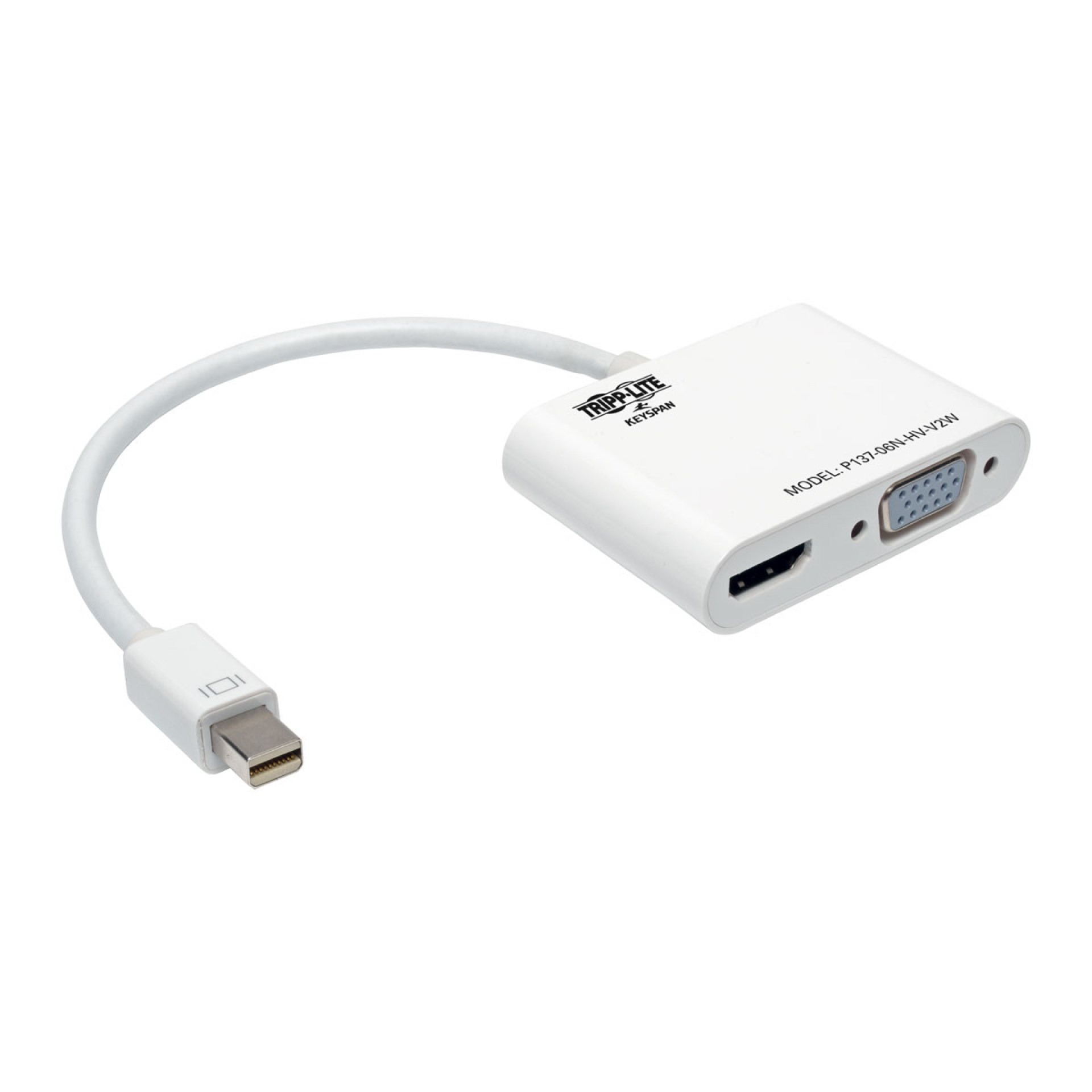Adaptador Convertidor de Video  TRIPP-LITE  P137-06N-HV-V2W – Blanco