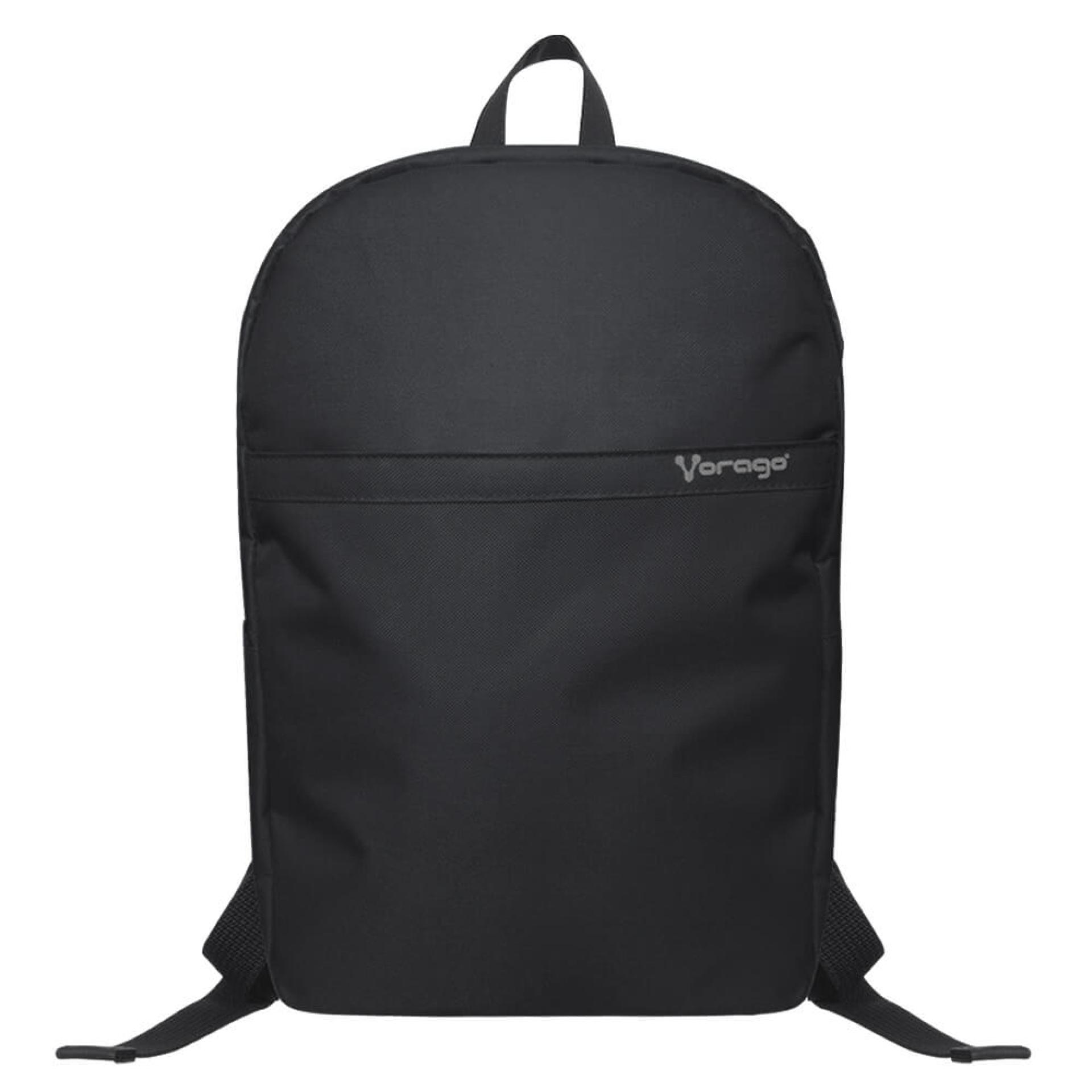 Mochila VORAGO BP-100 – 15.6 pulgadas, Mochila, Negro, Poliéster