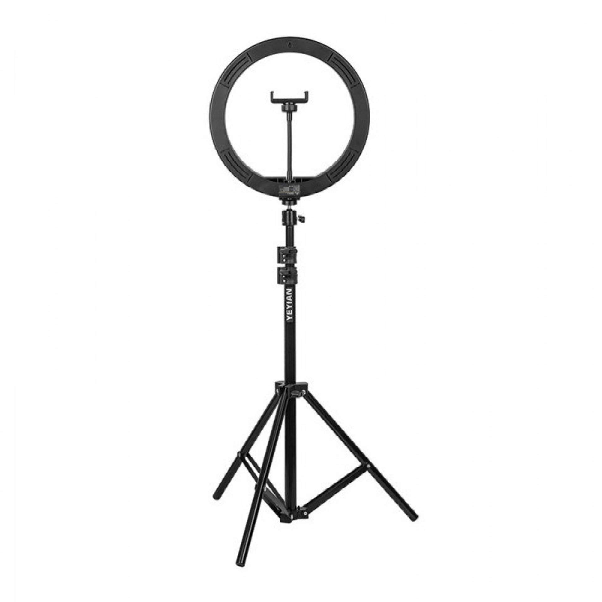 YEYIAN LAMPARA STREAMING GIMLI S2000  DE 30.5 CM – SOPORTE P TRIPODE, CONTROL REMOTO, ADAPT PARA SMARTPHONE  CAMARA, TEMP 3 NIVS BCO/CALIDO YSL-12L-01
