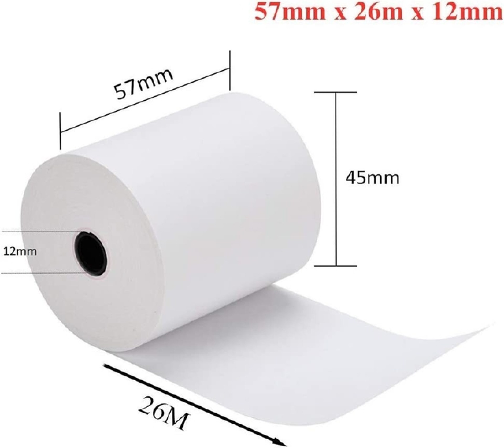ZK rollo termico ROLLO57 57 45mm 100 rolls/box –