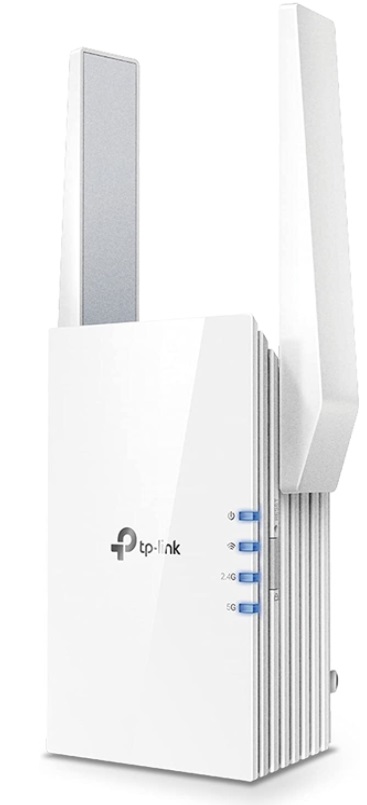Repetidor de Wi-Fi de doble banda AX1500 TP-LINK RE505X –