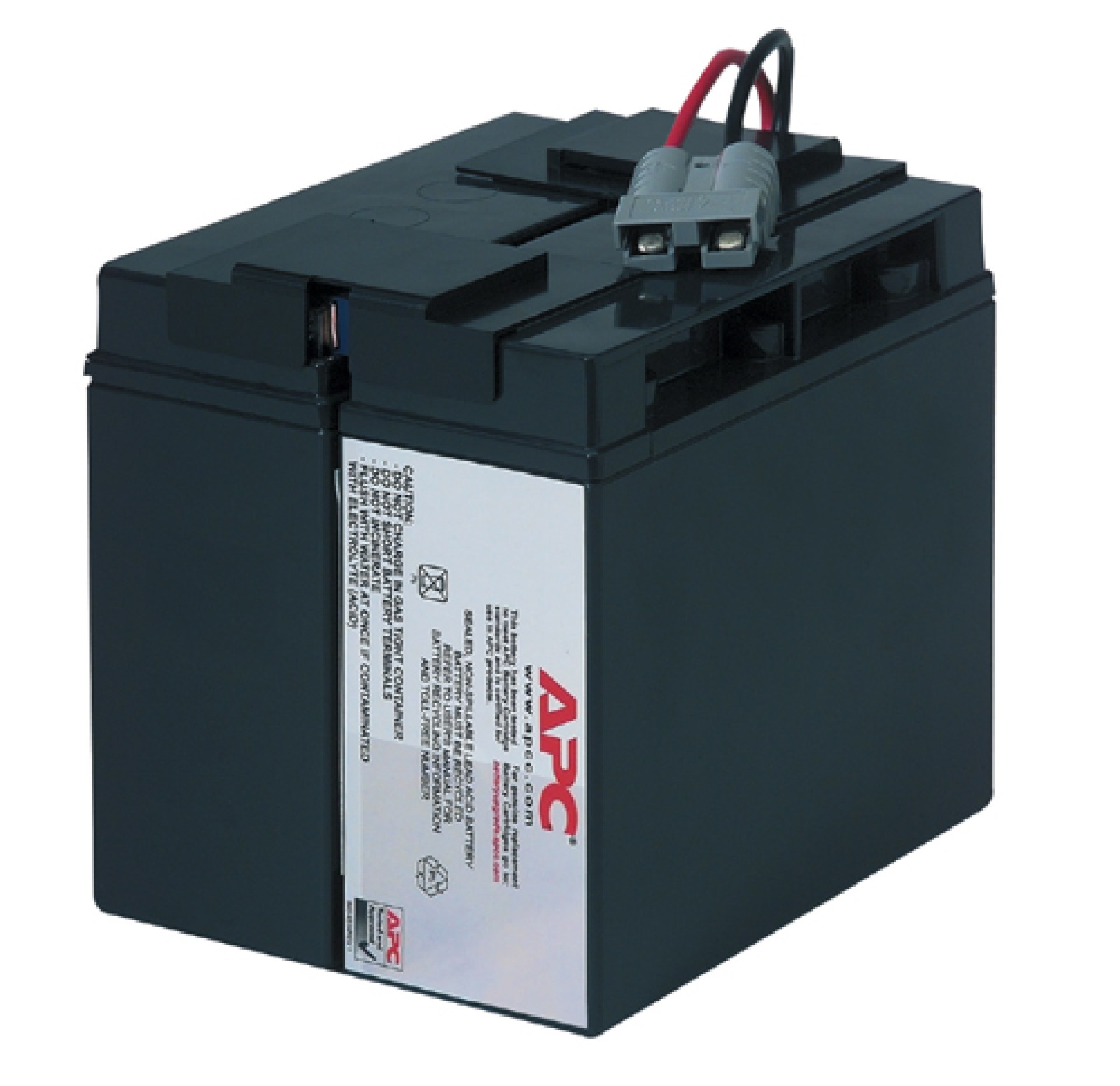Batería de reemplazo APC RBC7 – Negro, Sealed Lead Acid (VRLA)
