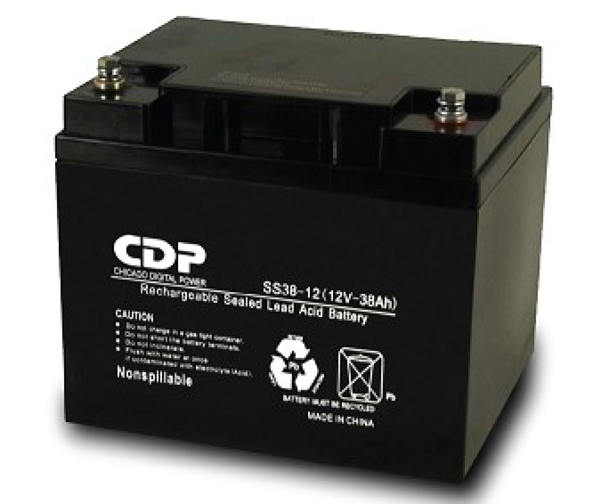 Batería para No Break CDP – 12V, 38Ah