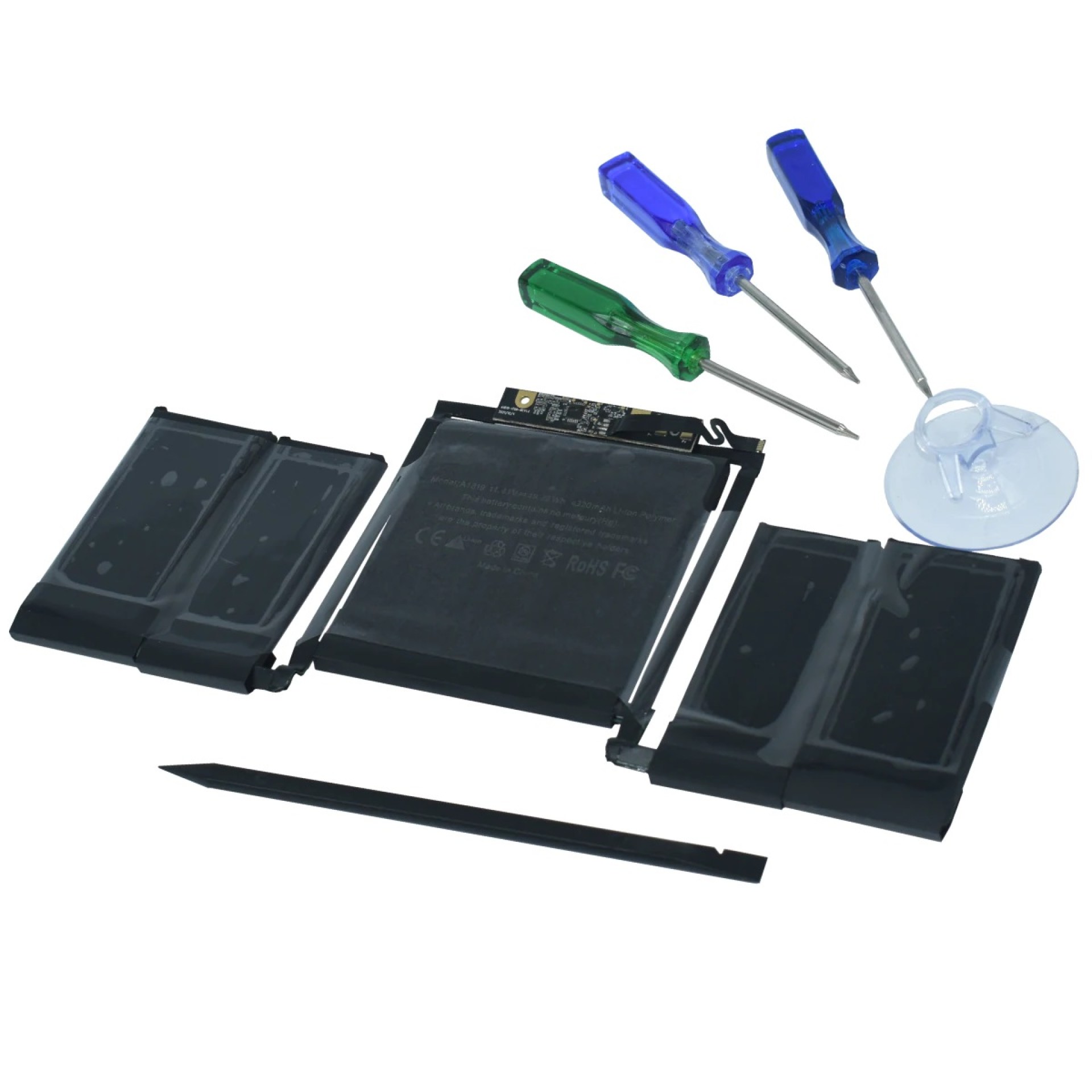 Bateria para computadora Apple MacBook Pro 13 Thunderbolt Ports  color negro marca OVALTECH OTA1819 -11.41V – 4320mAh  49.29Wh