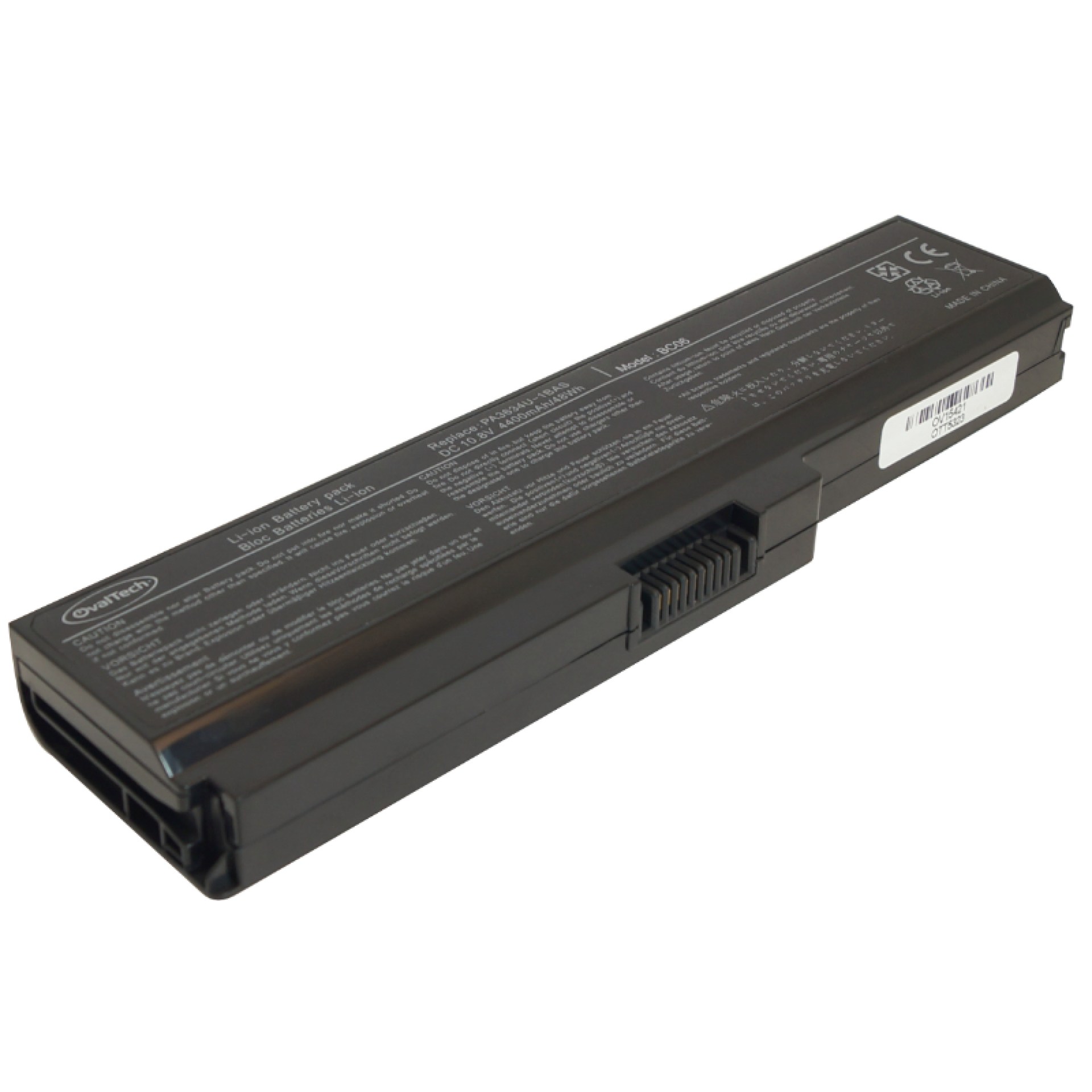 Bateria para Laptop OVALTECH OTT5323 Li-ion 10.8V para Toshiba Satellite M300 M305 L515D 4400Mah –
