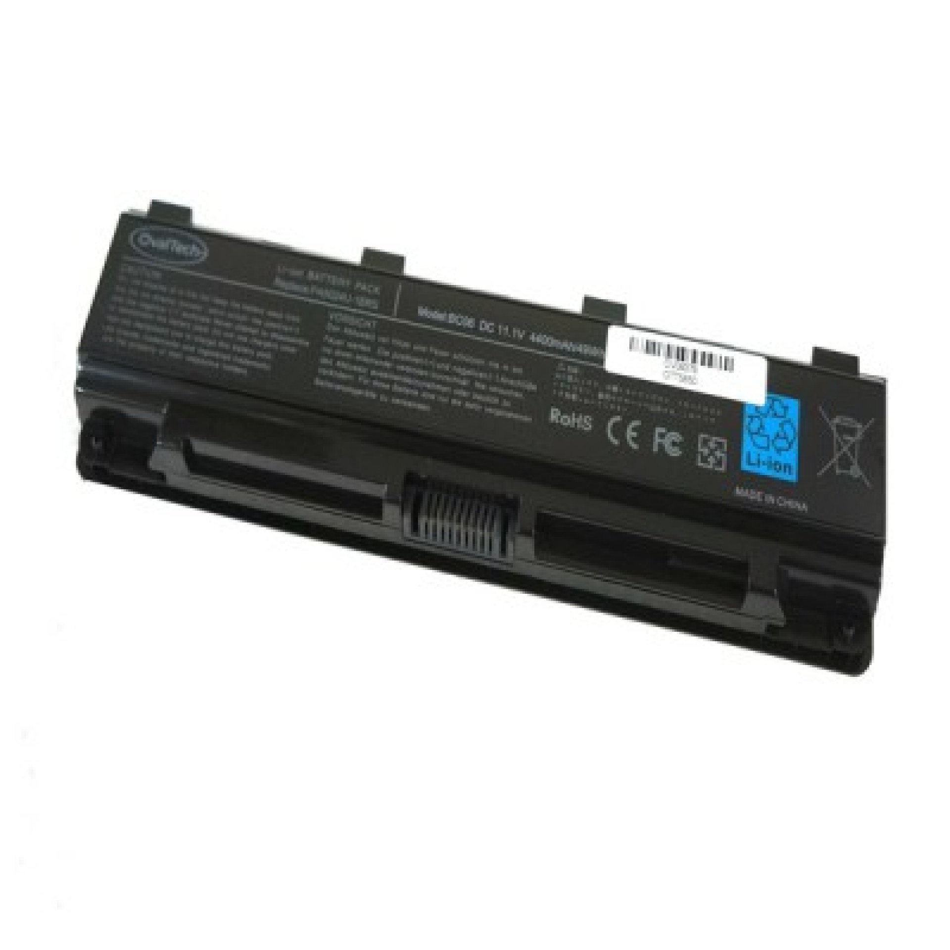 Bateria 6 Celdas OVALTECH para Toshiba Satellite C845 – P875 – L875, 6400mAh, 10.8V