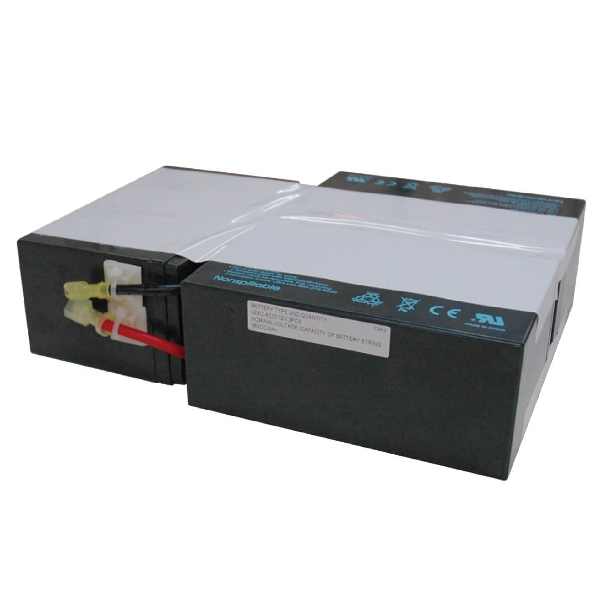 Cartucho de baterías de reemplazo Tripp-Lite de RBC93-2U (1 juego de 3) para UPS SmartPro seleccionados de Tripp Lite –