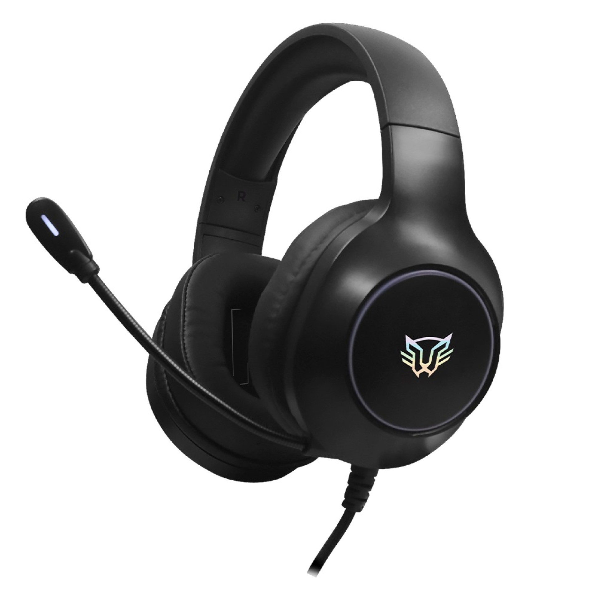 Headset Gamer BALAM RUSH Alámbrico USB – AUX 3.5MM MIC Flexible Negro SONOROUS HS750 –