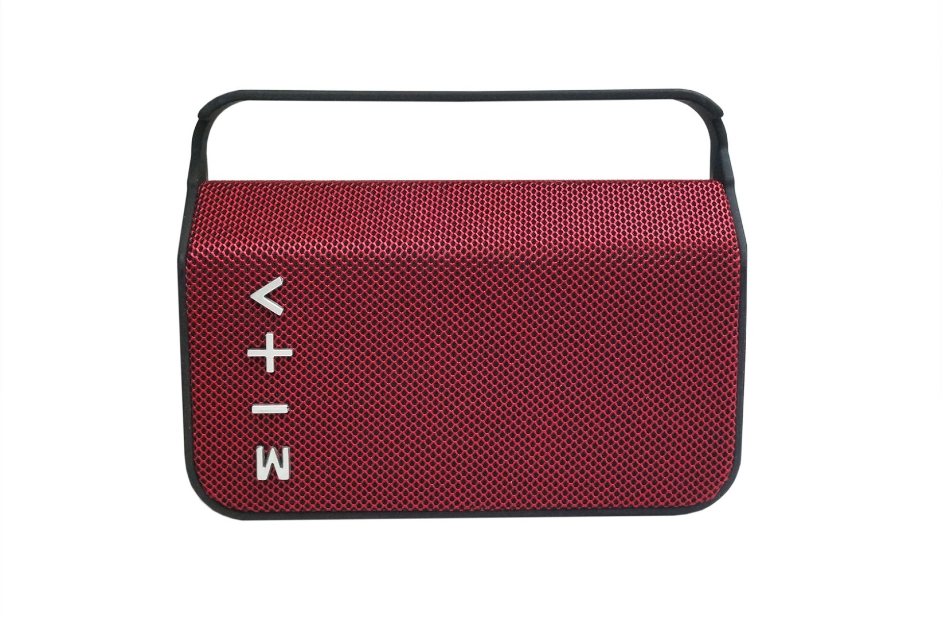 Bocina Inalámbrica Highlink Handle Roja – Radio FM, Lector Micro SD, Batería Recargable