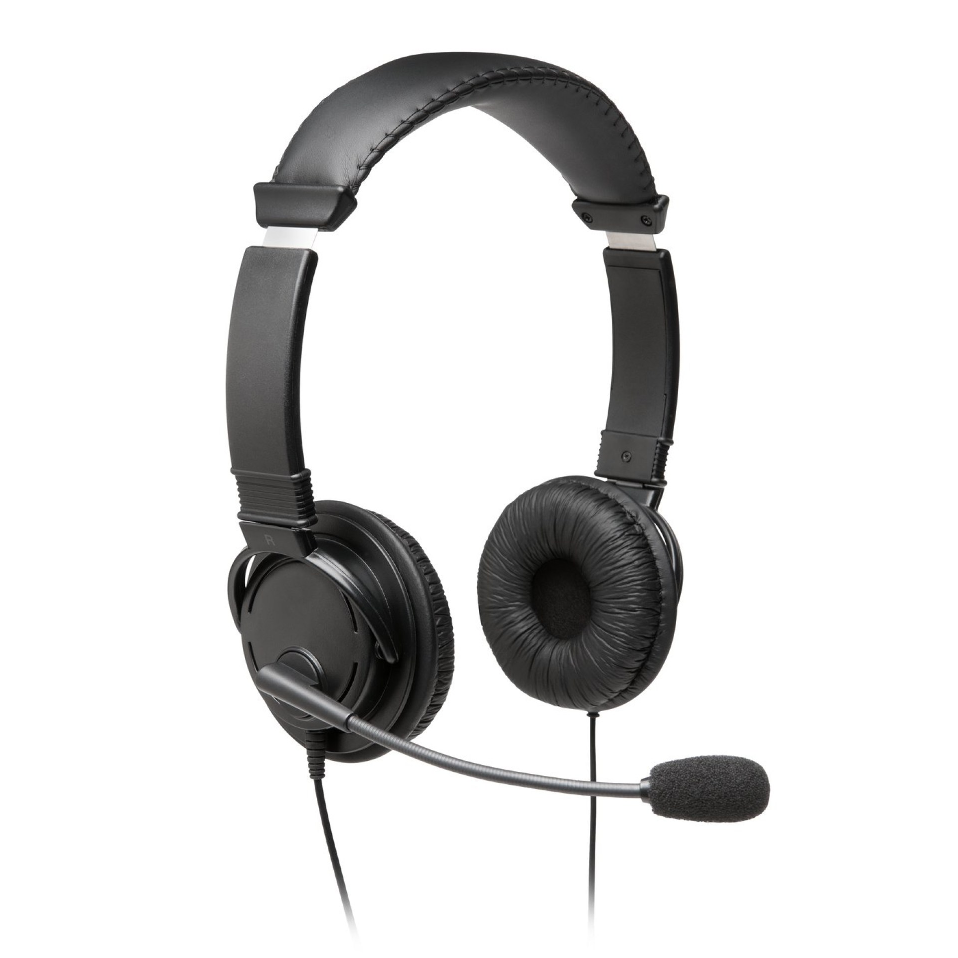 Auriculares USB-A Clásicos con Micrófono KENSINGTON K97601WW – Negro