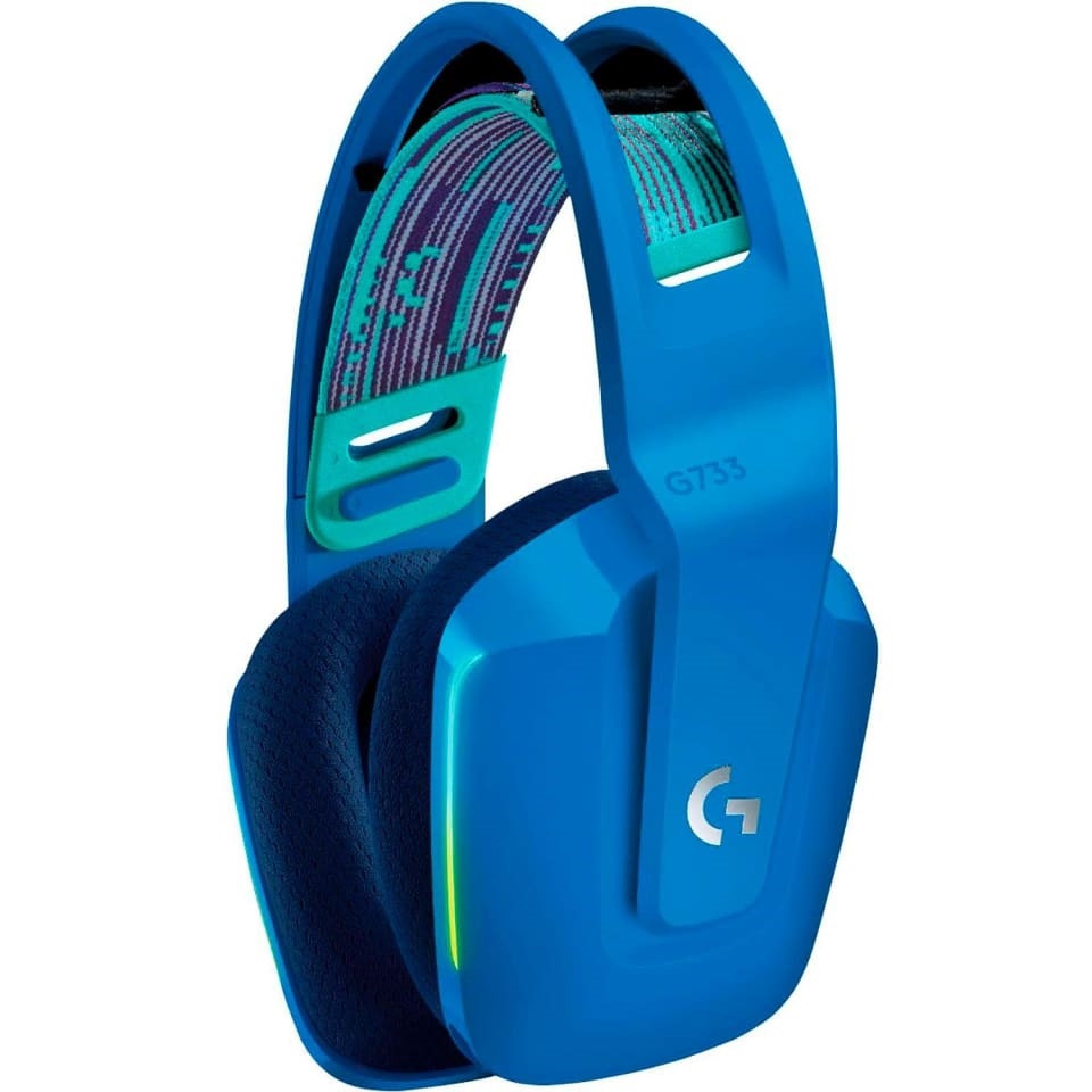 Diadema LOGITECH G733 – Azul, Inalámbrico