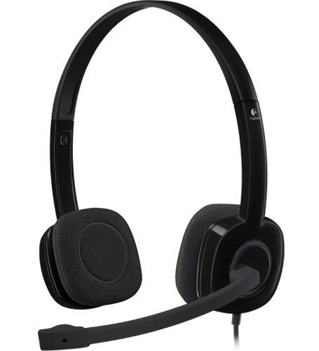 Diadema LOGITECH H151 – PC/Juegos, Diadema, Negro, Alámbrico, 3.5 mm (1/8