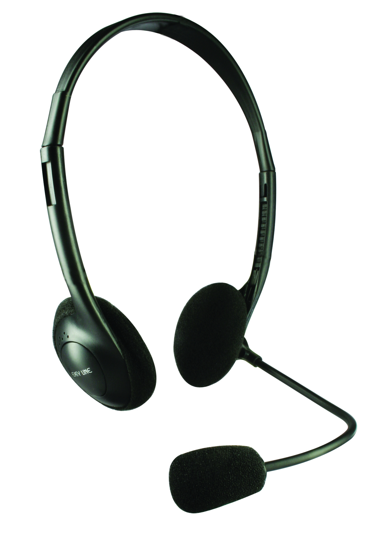 Audífono Easy Line EL-993148 – Diadema, Negro