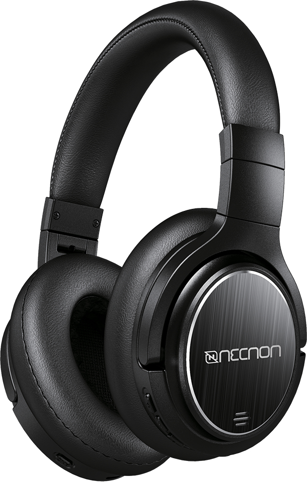 AUDIFONOS OVER-EAR BLUETOOH NBH-ANC1 4 MIC CANCELACION DE RUIDO ACTIVO BOCINA TITANIO HASTA 50HRS CHIP QUALCOM 3.5MM HARD CASE NEGRO –