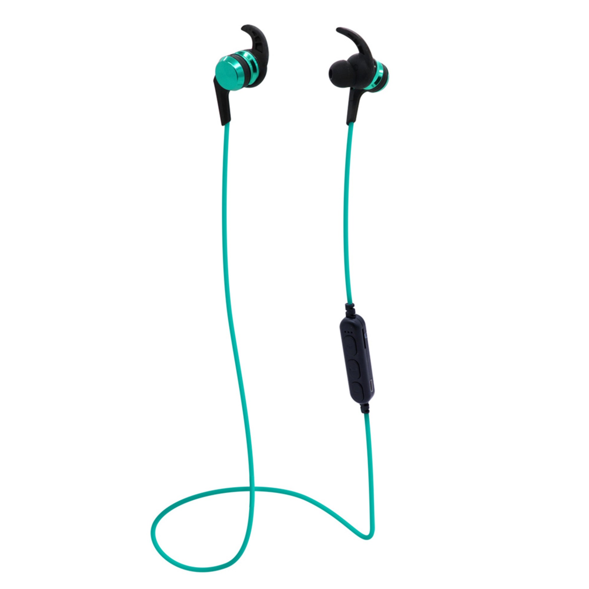 Audífonos Bluetooth BROBOTIX IN-EAR SPORT TF2 – Azul, Bluetooth, 70 cm, Deportivos