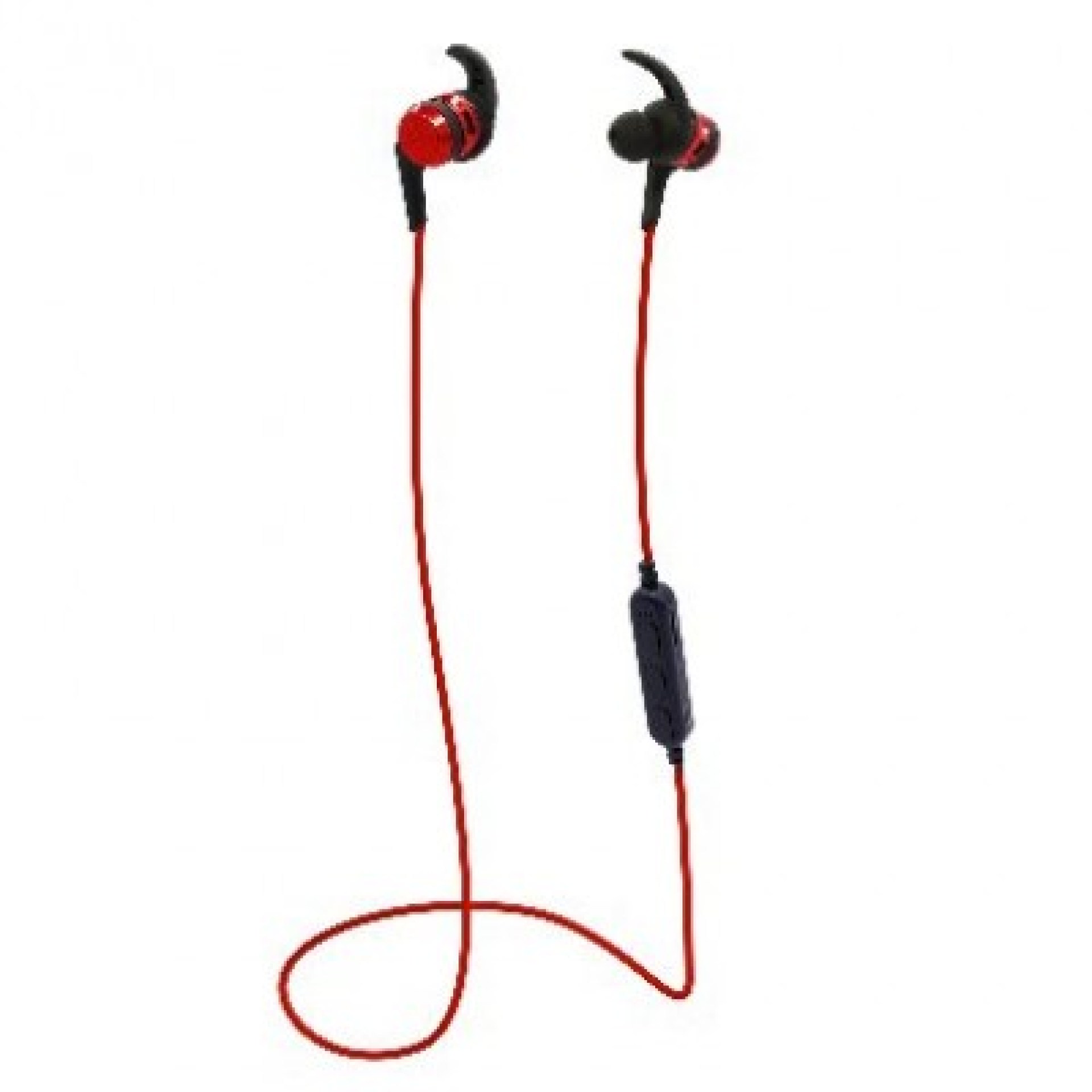Audifonos Bluetooth BROBOTIX IN-EAR SPORT TF2 – Rojo, Bluetooth, 70 cm, Deportivos