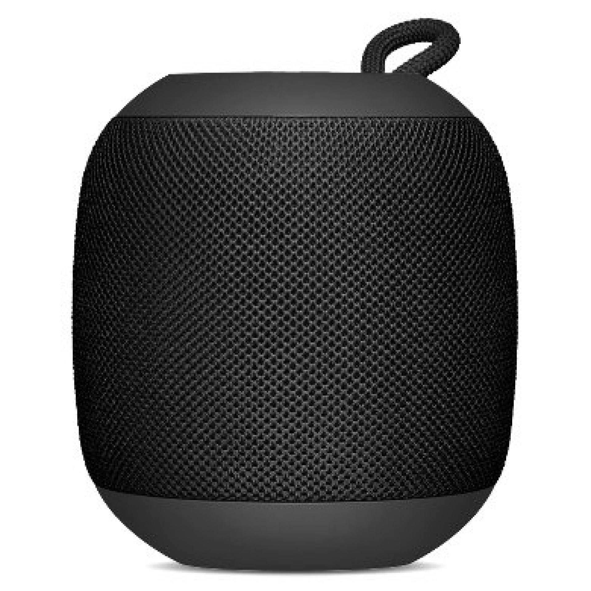 BOCINA BLUETOOTH – INALAMBRICA, RECARGABLE, STEREO C/RADIO FM, LECTOR USB, MICRO USB, 3.5 MM, REDONDA, PORTATIL, ANTIDESLIZANTE, NEGRO, BROBOTIX 263069