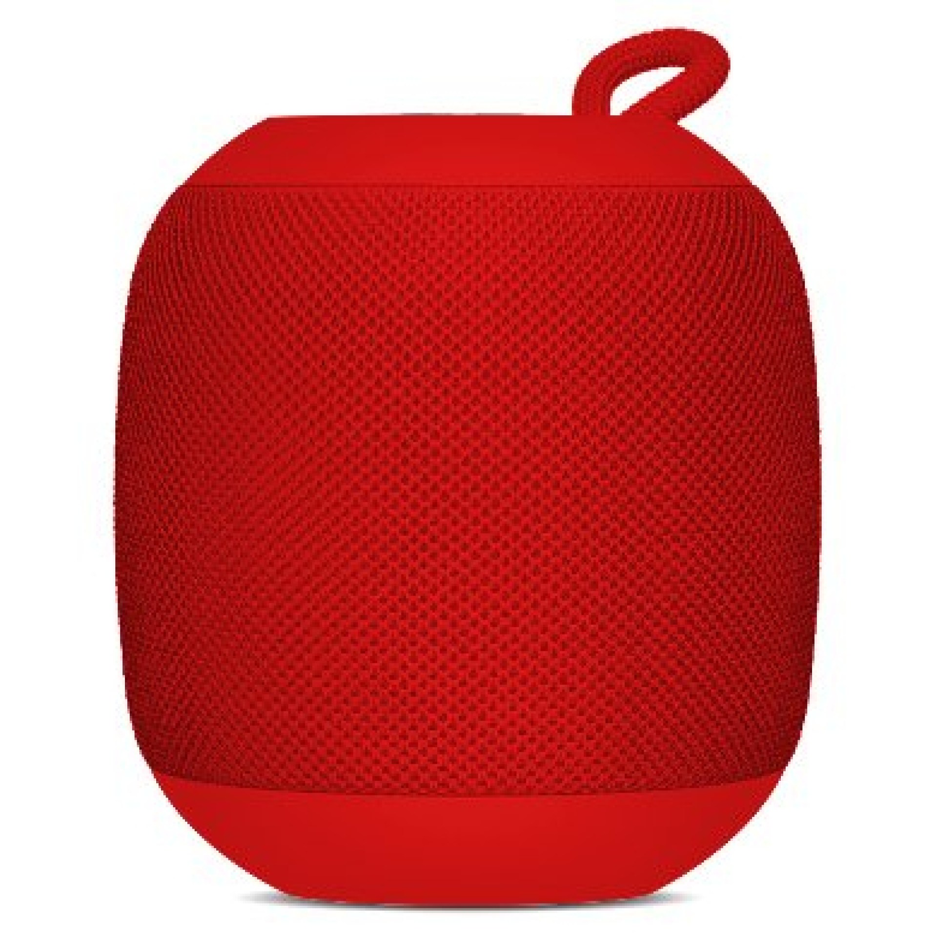 BOCINA BLUETOOTH – INALAMBRICA, RECARGABLE, STEREO C/RADIO FM, LECTOR USB, MICRO USB, 3.5 MM, REDONDA, PORTATIL, ANTIDESLIZANTE, ROJO, BROBOTIX 263816