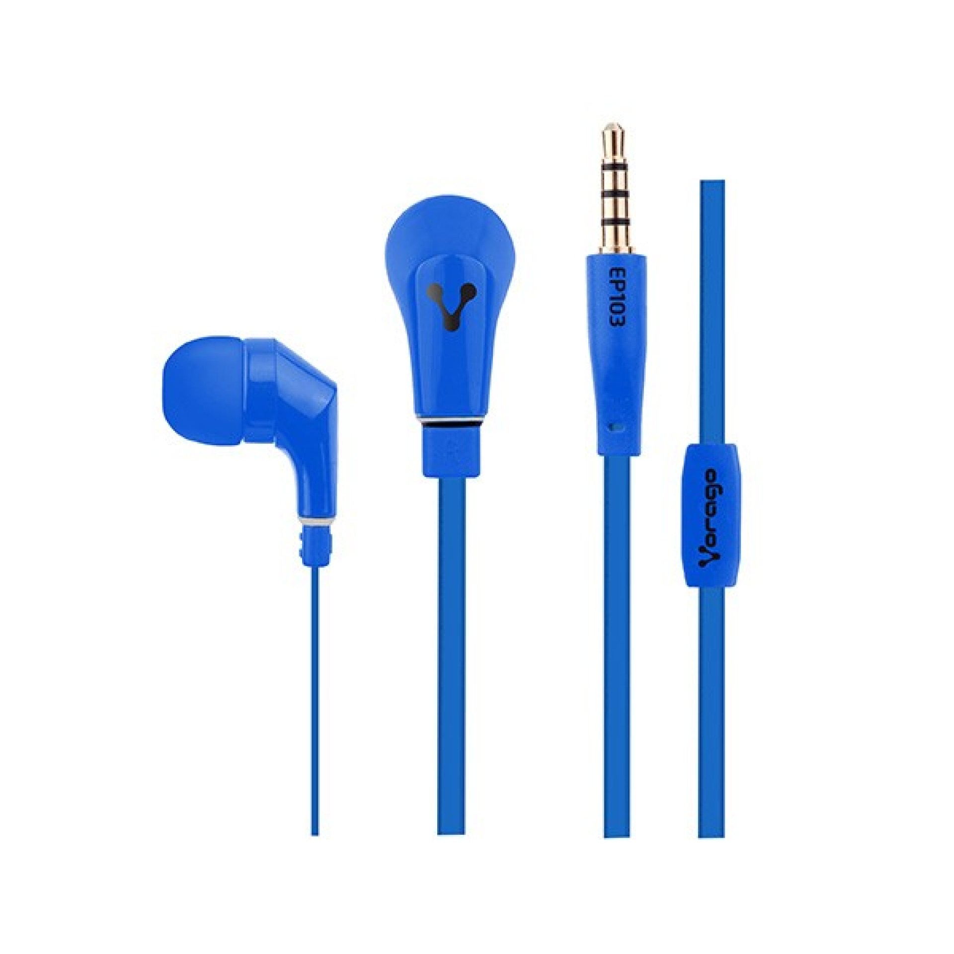Audífono VORAGO – Azul, 1, 2 m, 3, 5 mm