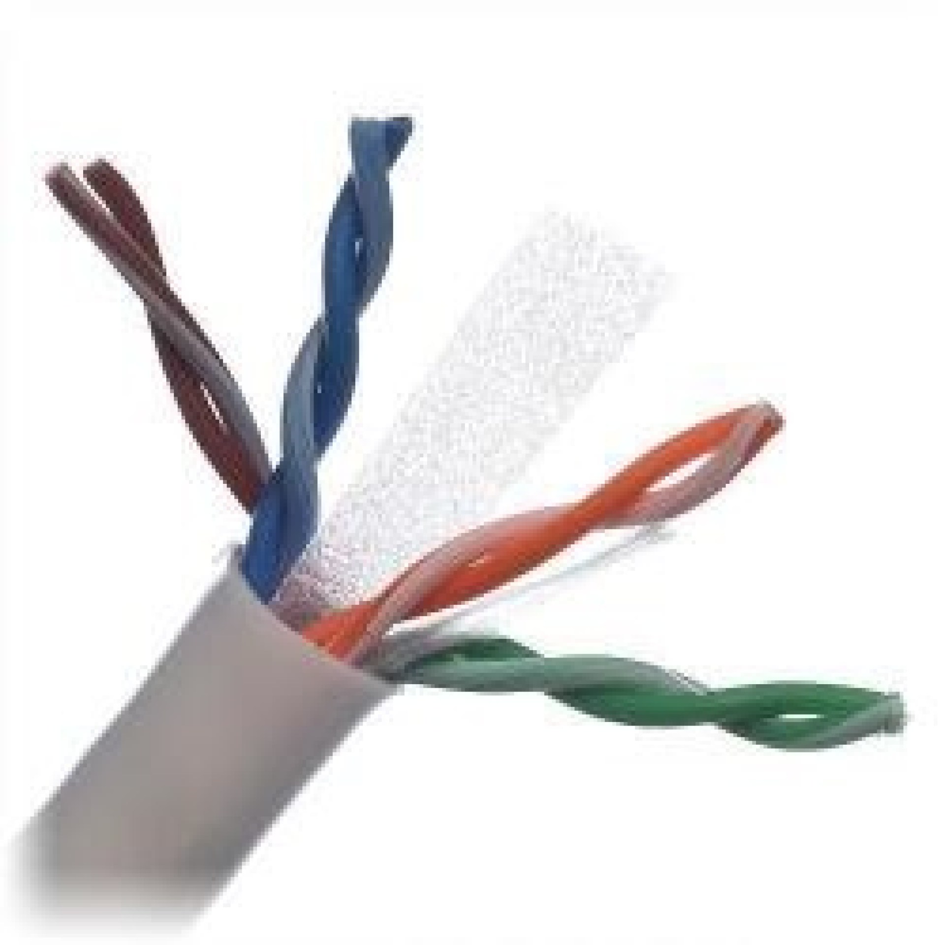 Bobina de Cable UTP CAT6+ BELDEN 2412 009a1000 – 305 m, Blanco, Interior, 100  Cobre