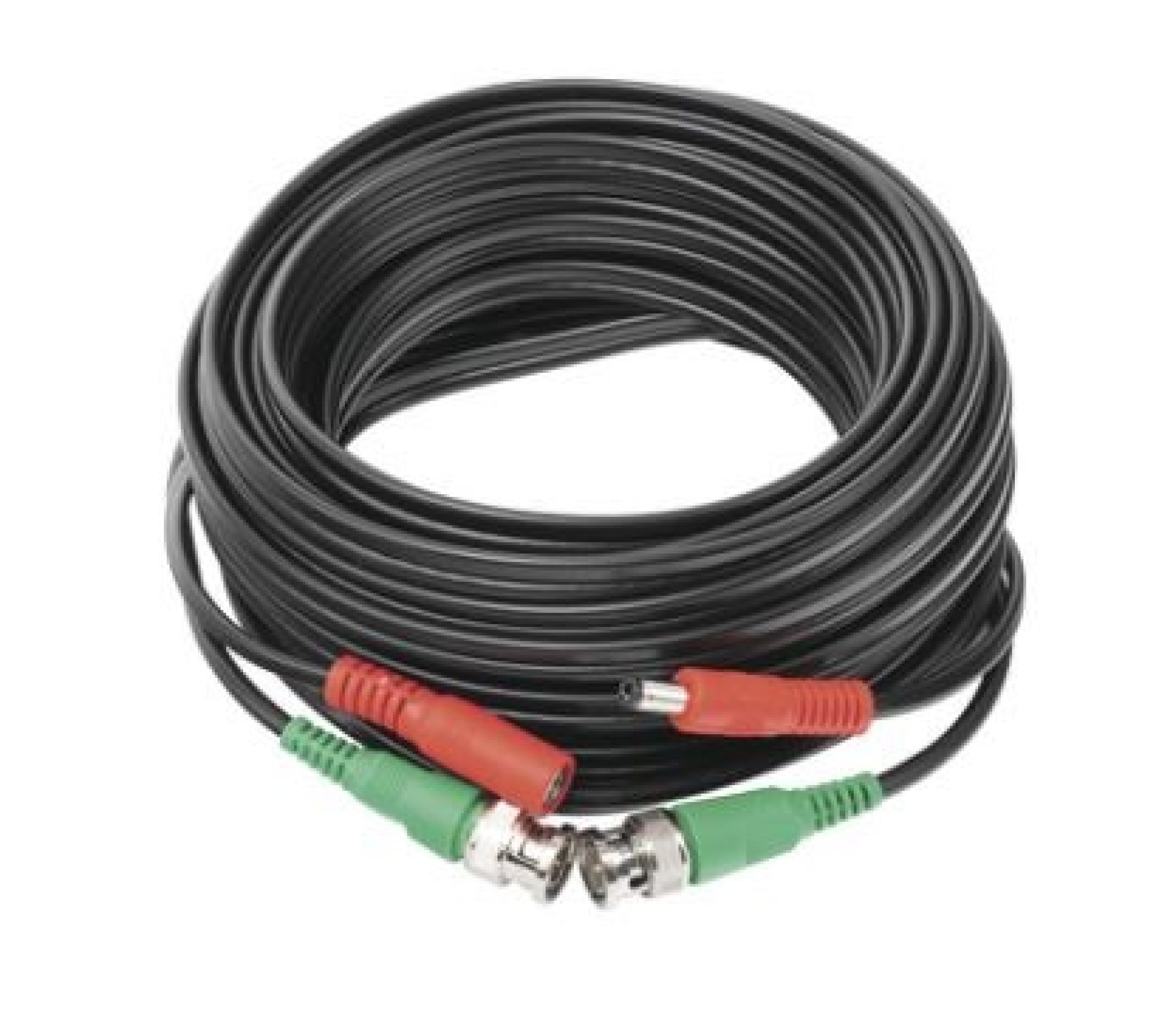 Cable Coaxial Armado HIKVISION DIY-10M-HD – 10 mts, Negro