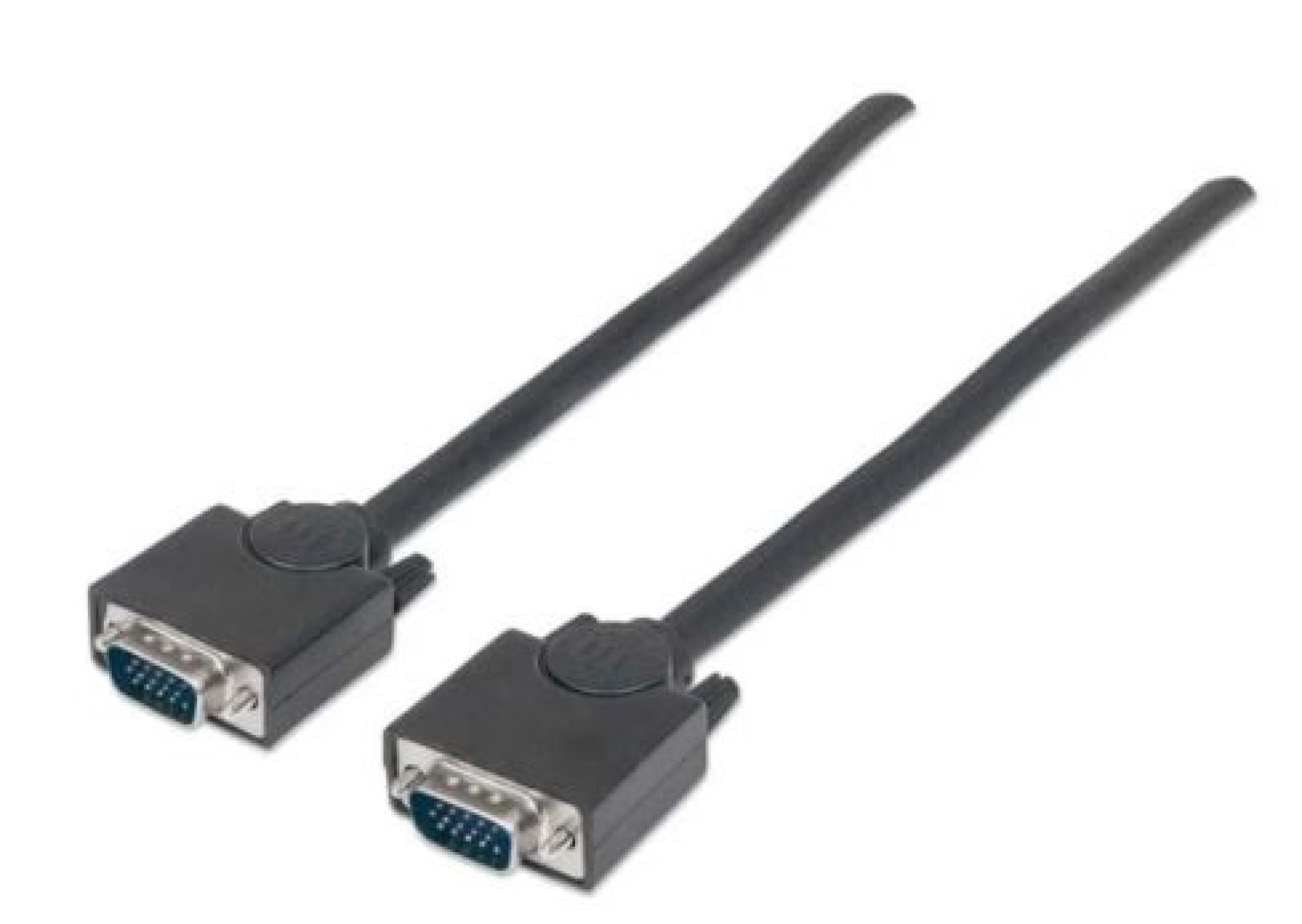 311731 Cable SVGA HD15 macho a HD15 macho – de 1.8m Color Negro, Completamente blindado para reducir la interferencia EMI.
